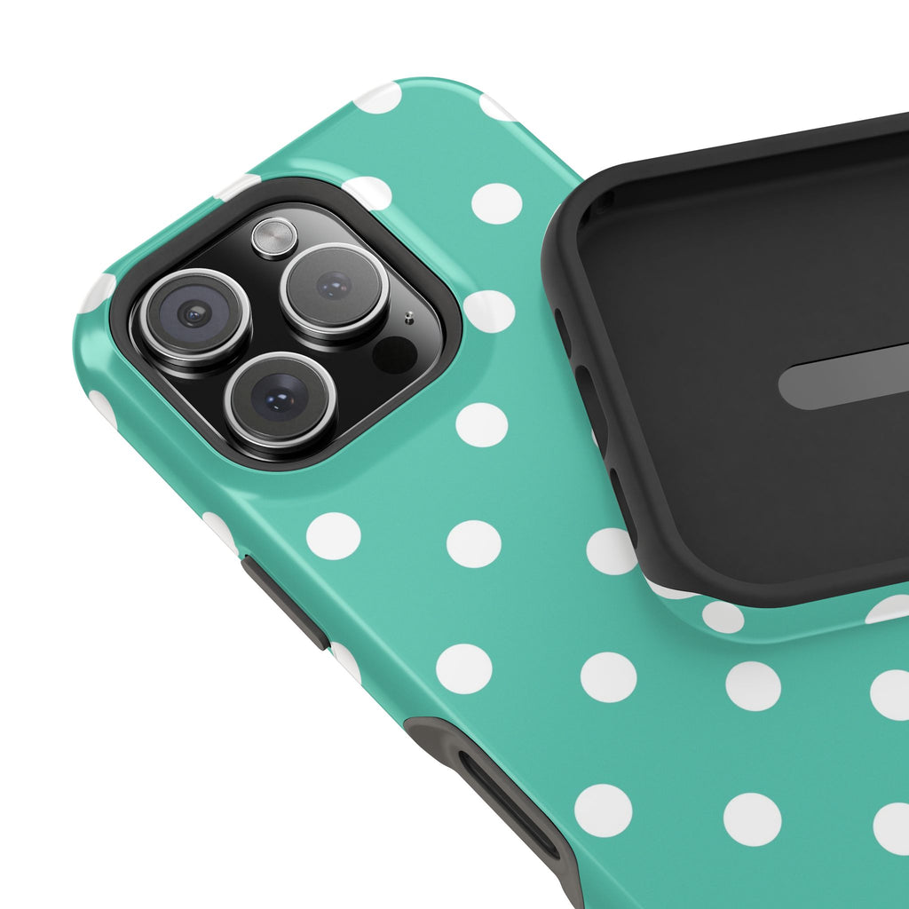 Polka Dot Phone Case - Impact-Resistant