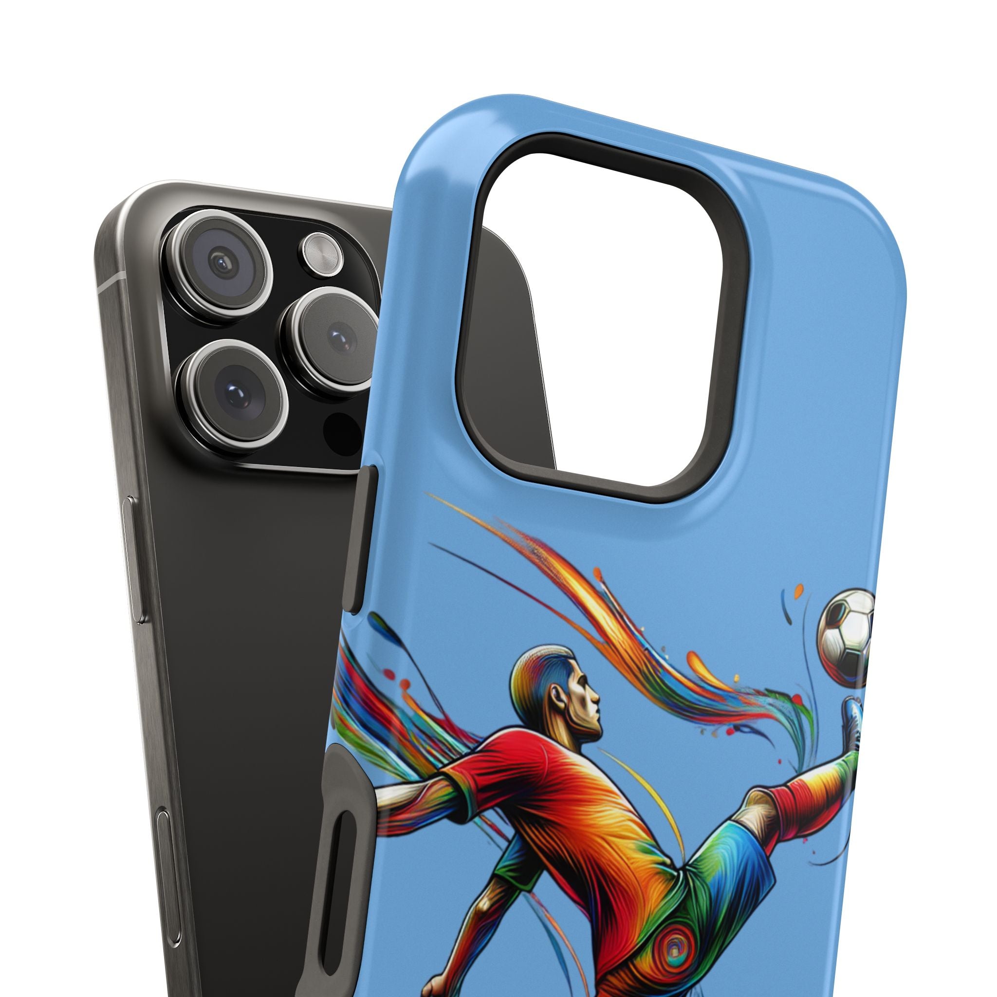 Soccer Art Impact Resistant Phone Case