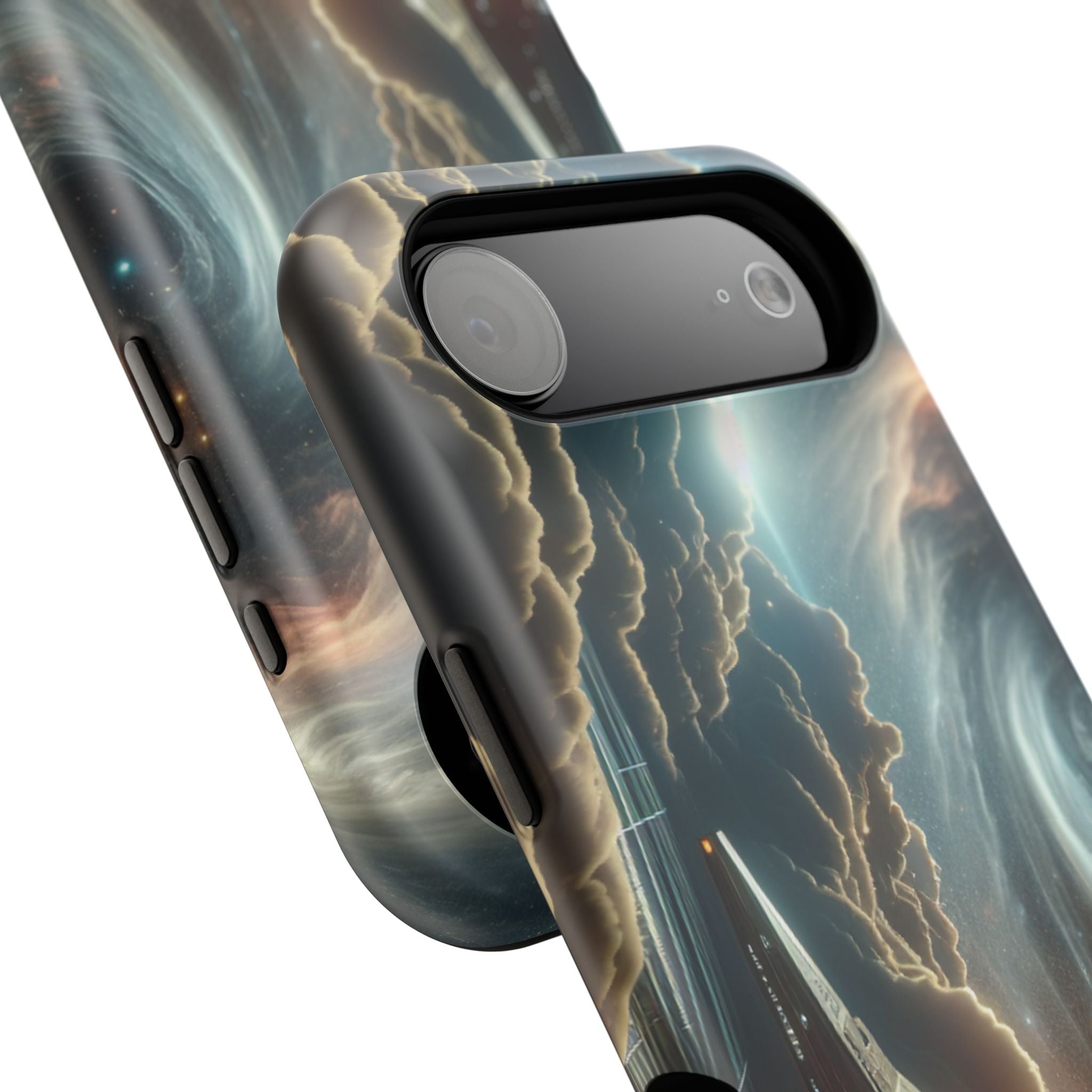 Cosmic Space Ship Impact Resistant Phone Case