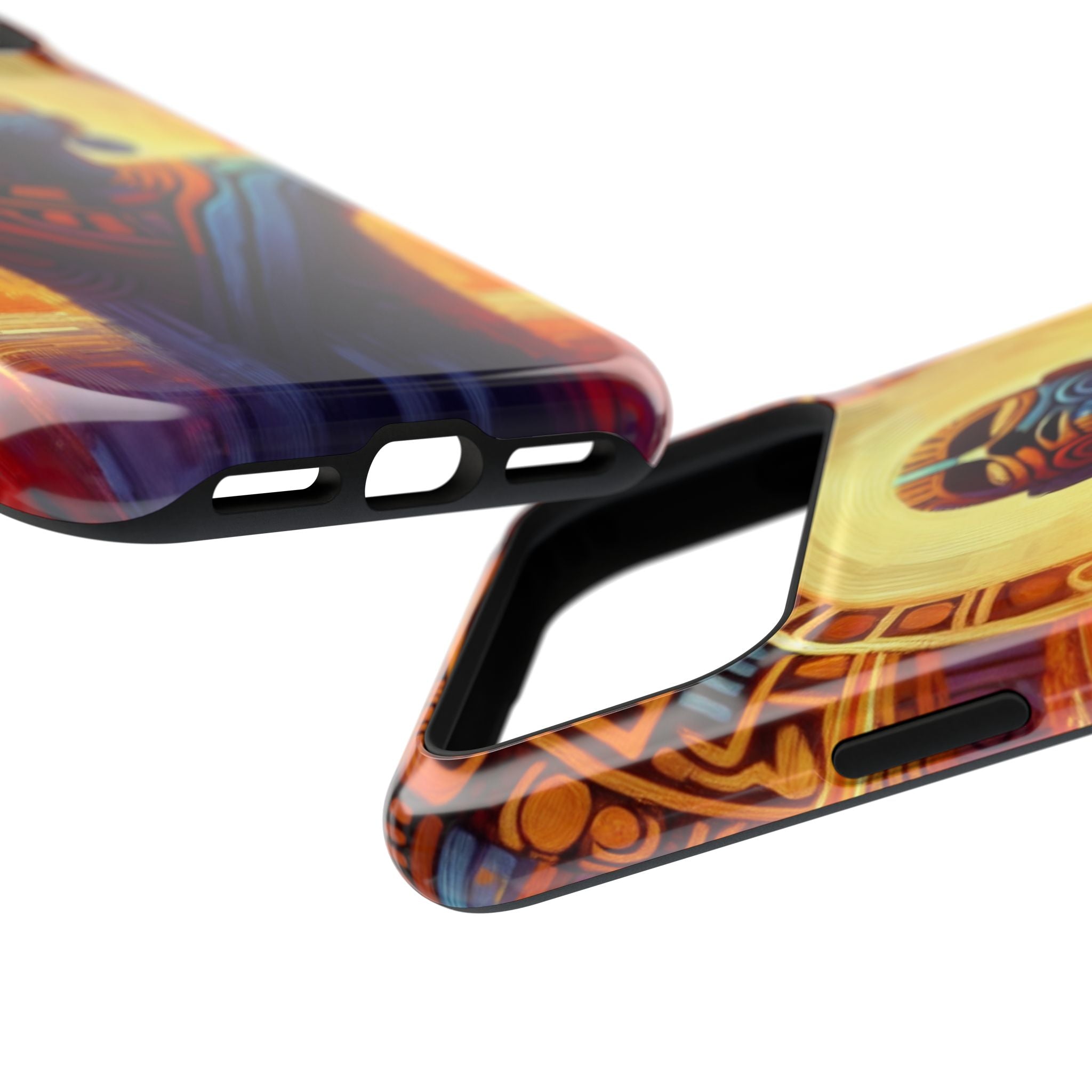 Impact Resistant Phone Case - Aztec Man
