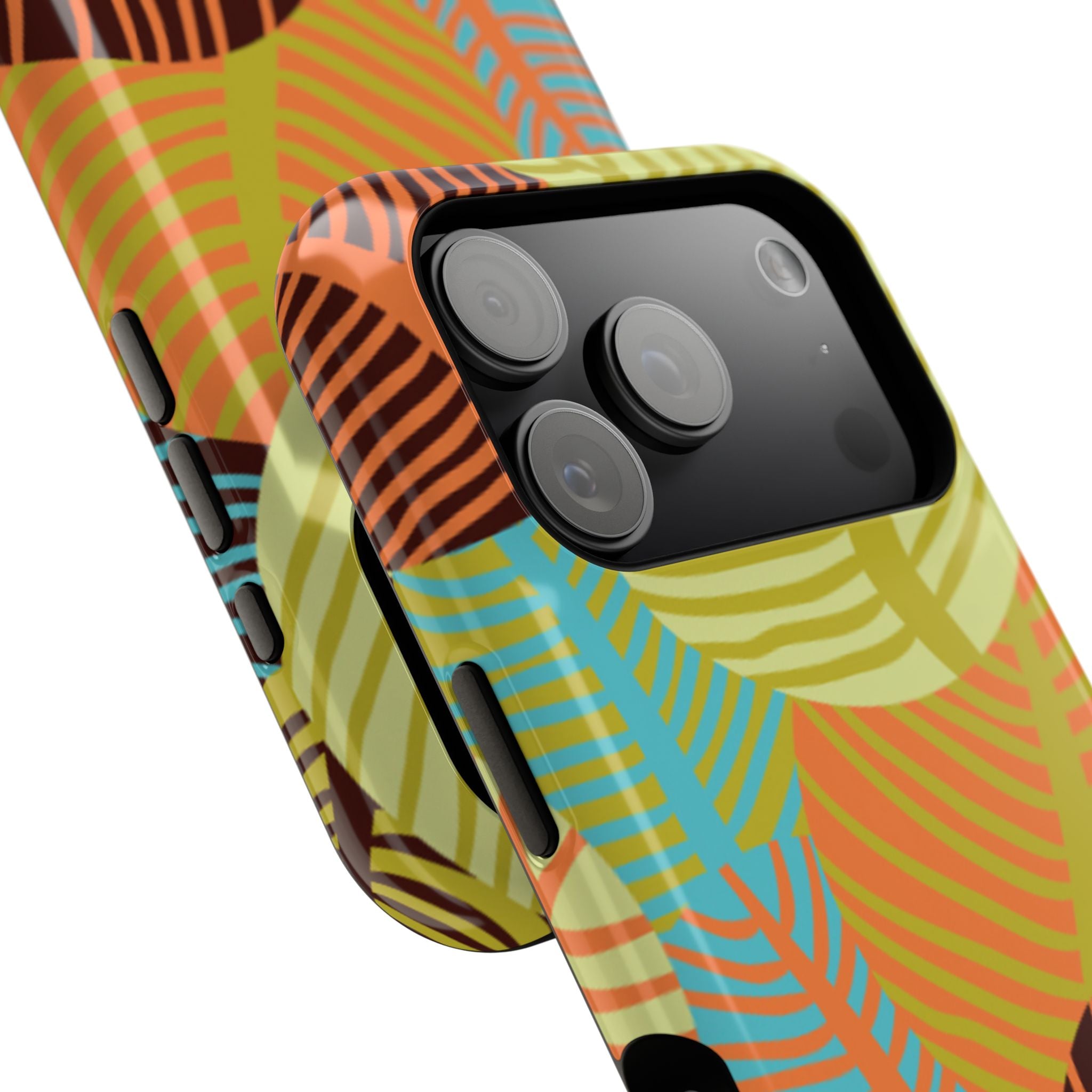 Vibrant Leafy Phone Impact-Resistant Case