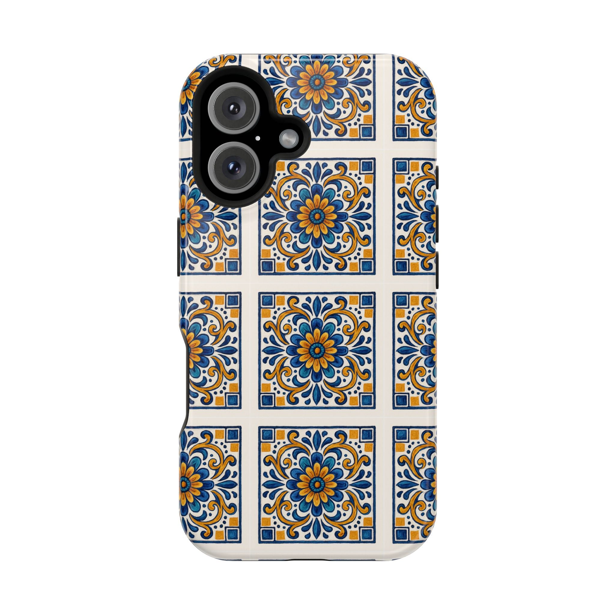 Colorful Floral Phone Case, Durable Impact-Resistant