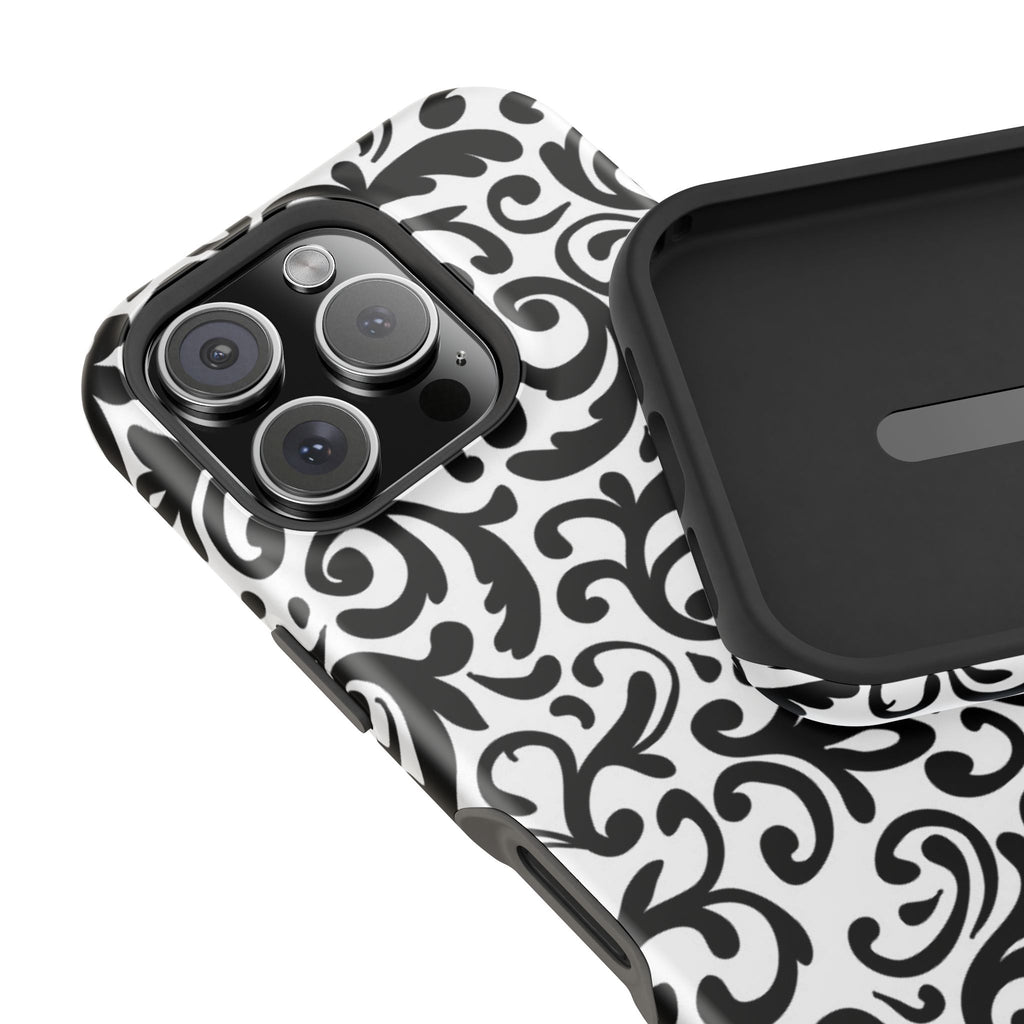 Stylish Black & White Design Phone Case