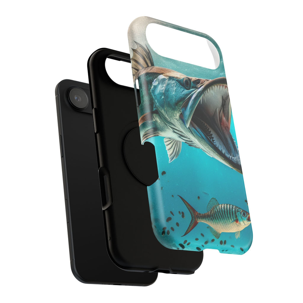 Phone Case — Realistic Barracuda Underwater Impact-Resistant Phone Case