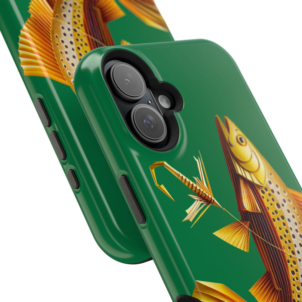 Impact Resistant Phone Case,  Lucky Charm Fish, Outdoor Enthusiast Gift