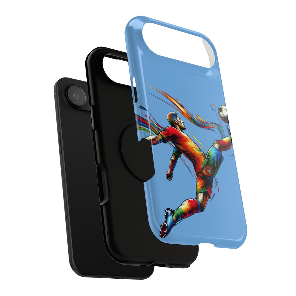 Soccer Art Impact Resistant Phone Case