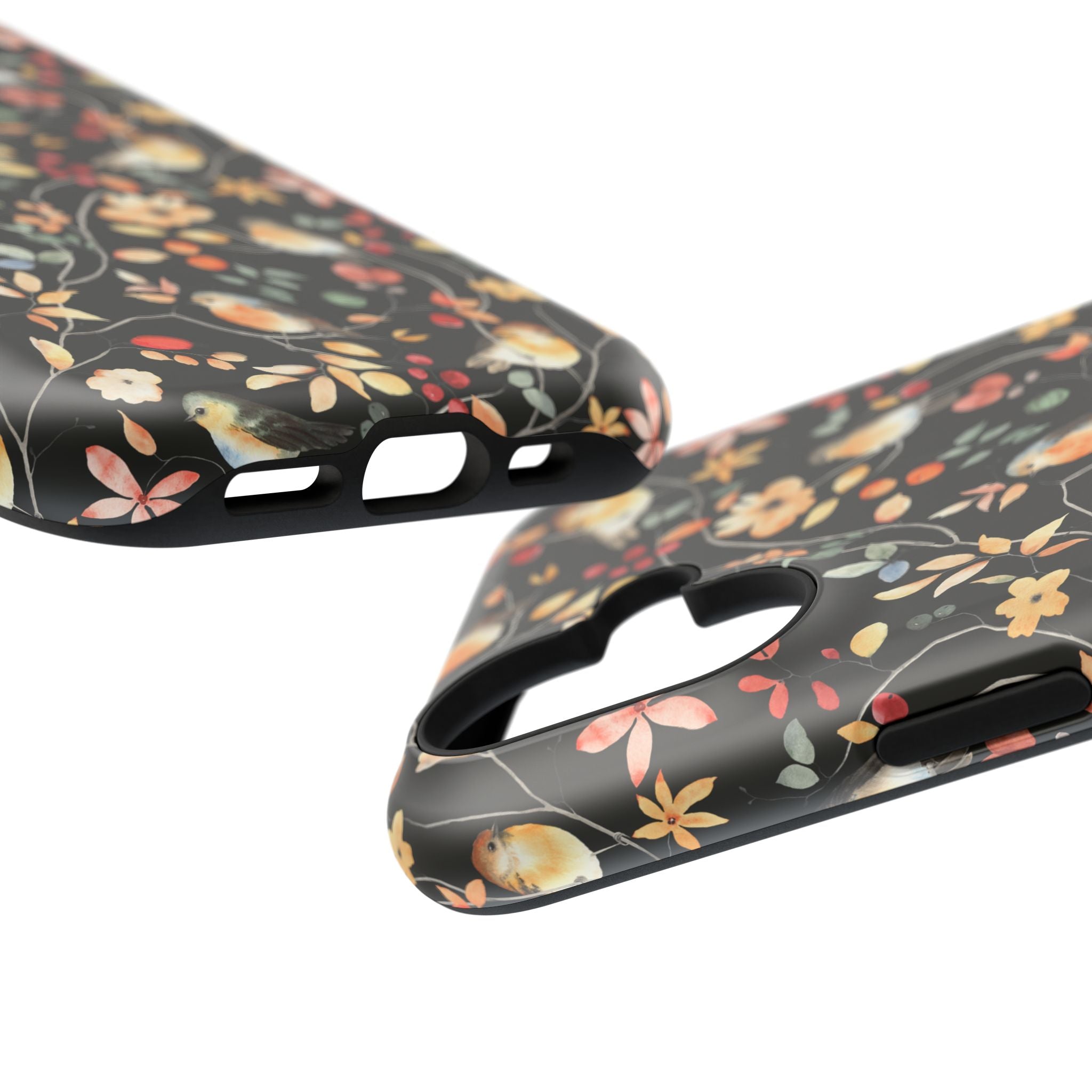 Floral Impact-Resistant Phone Case