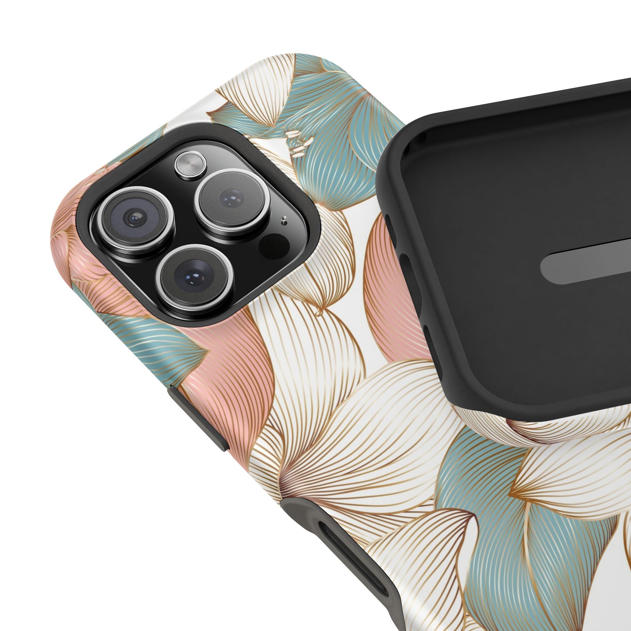 Decorative Phone Cases, Floral Impact-Resistant