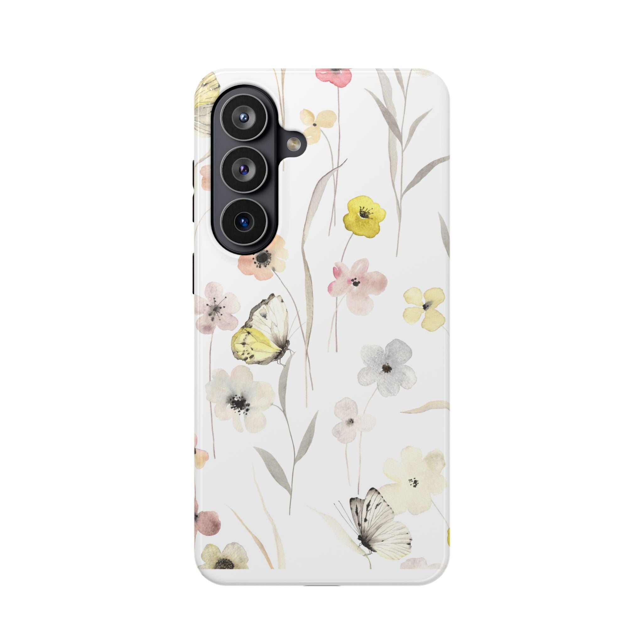 Floral Impact-Resistant Phone Case