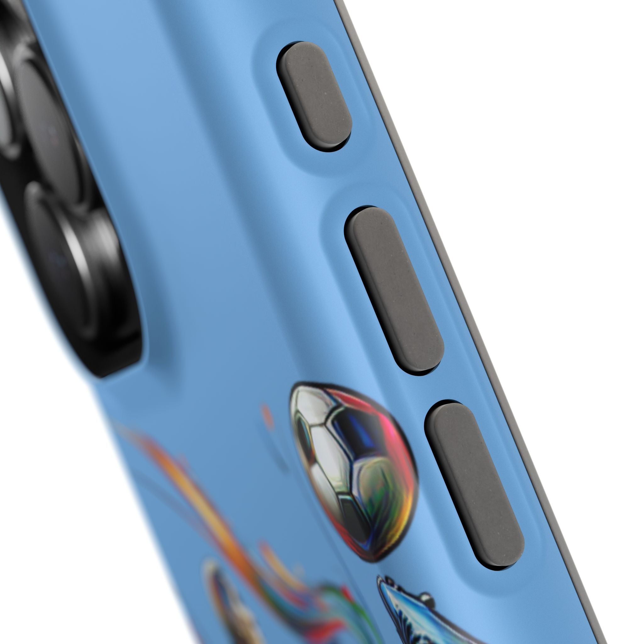 Soccer Art Impact Resistant Phone Case
