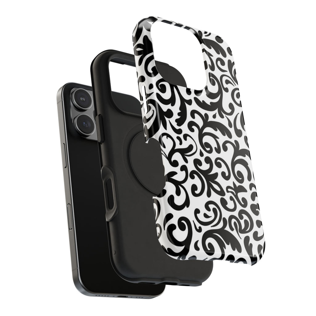Stylish Black & White Design Phone Case