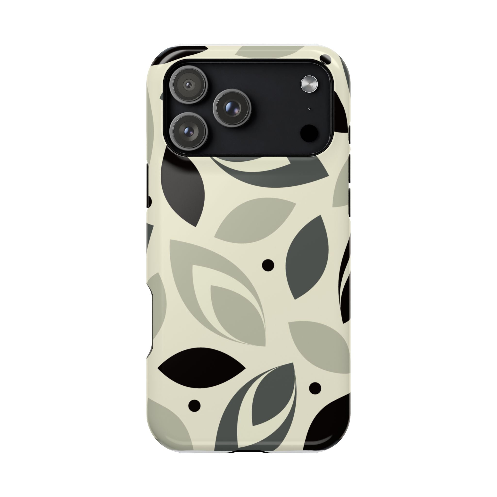 Modern Leaf Impact-Resistant Phone Cases