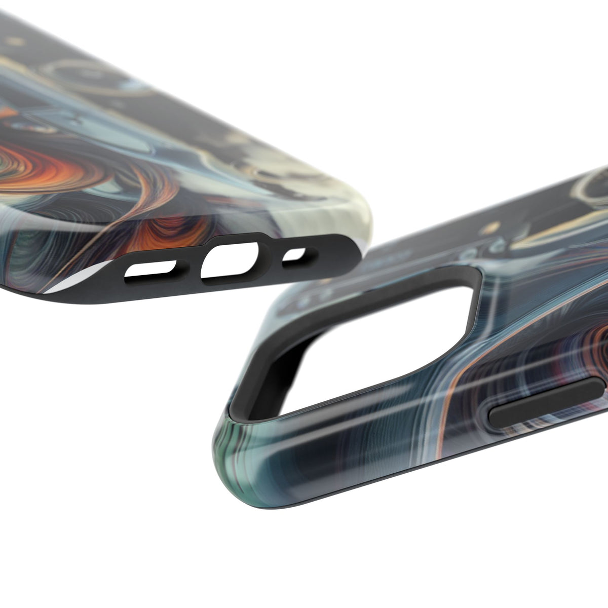 Vintage Muscle Car Phone Case — Retro Racing Art Impact-Resistant Case