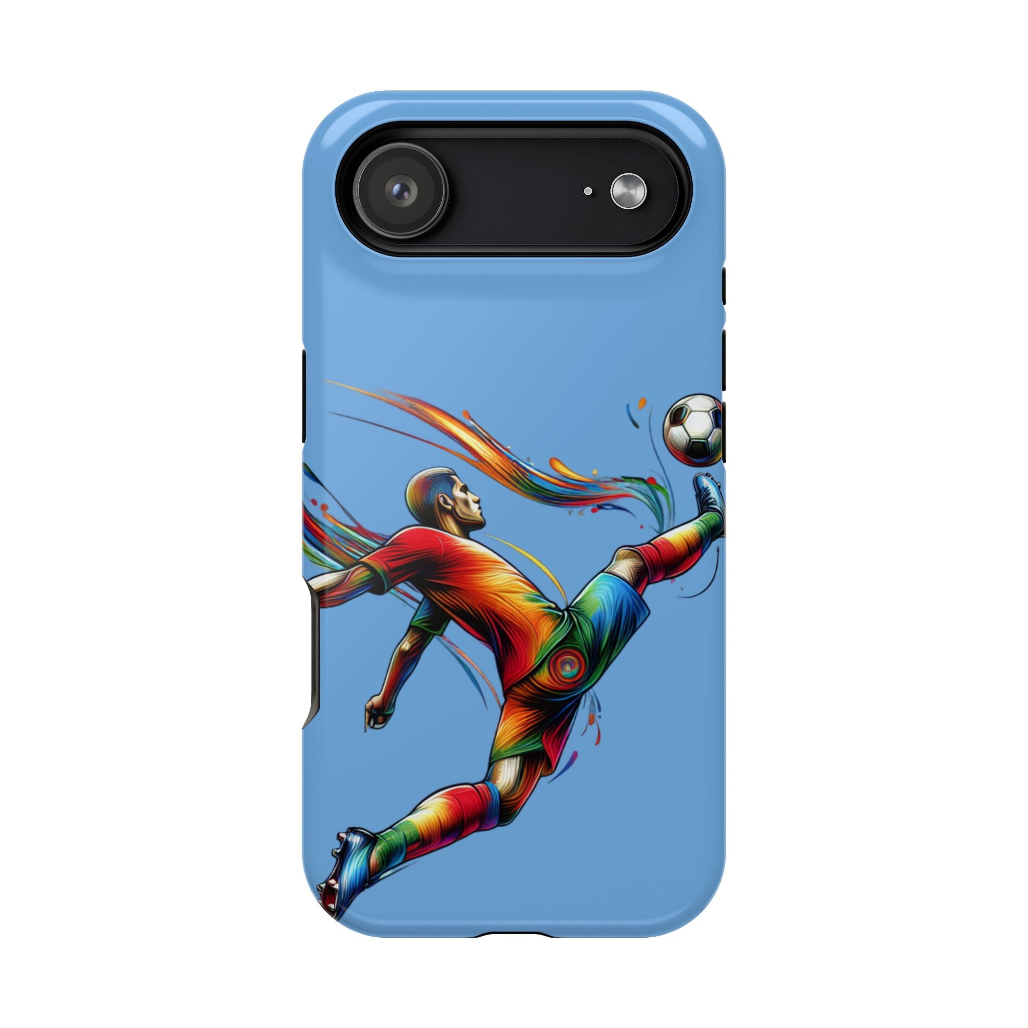 Soccer Art Impact Resistant Phone Case