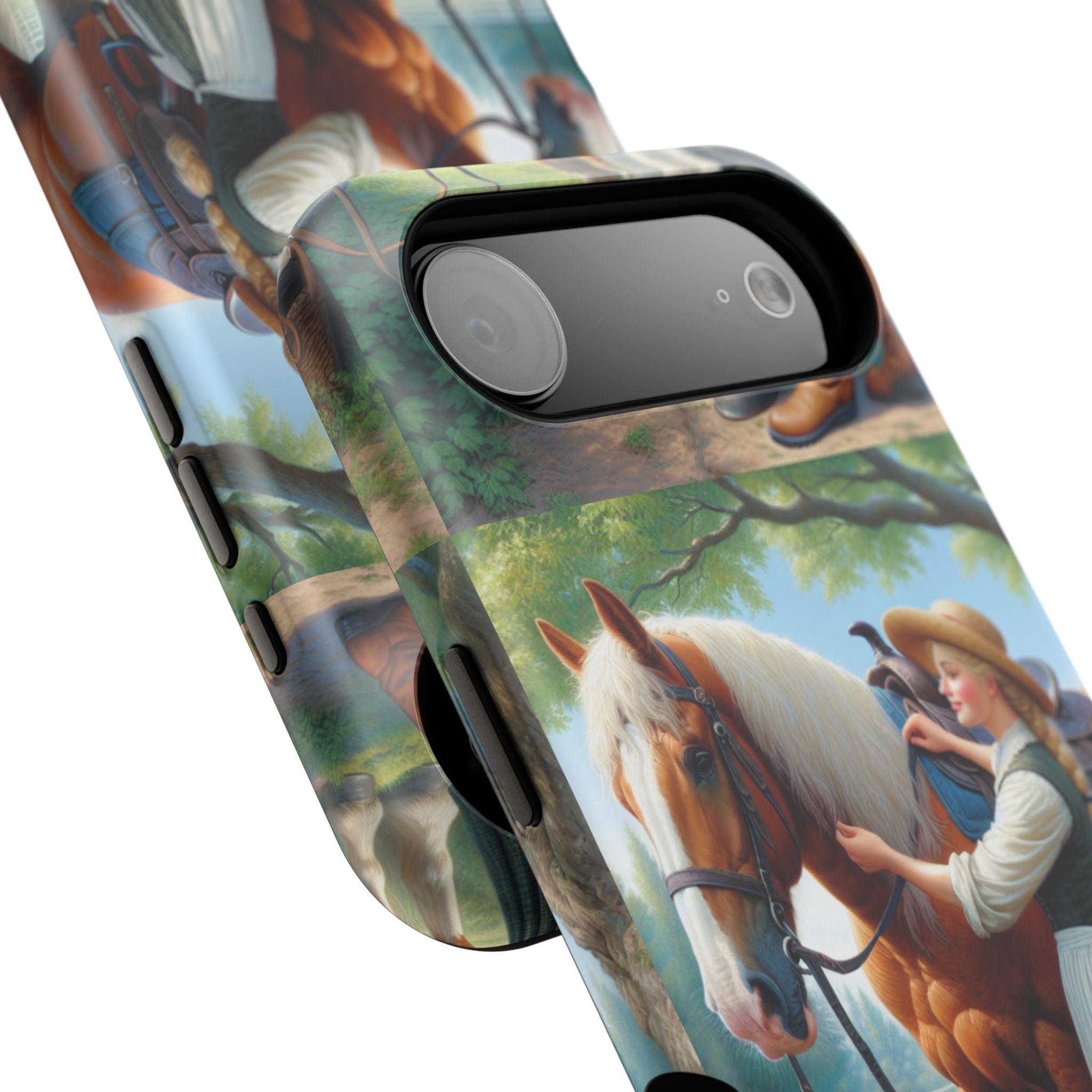 Classic Horse Care Impact Resistant Phone Case