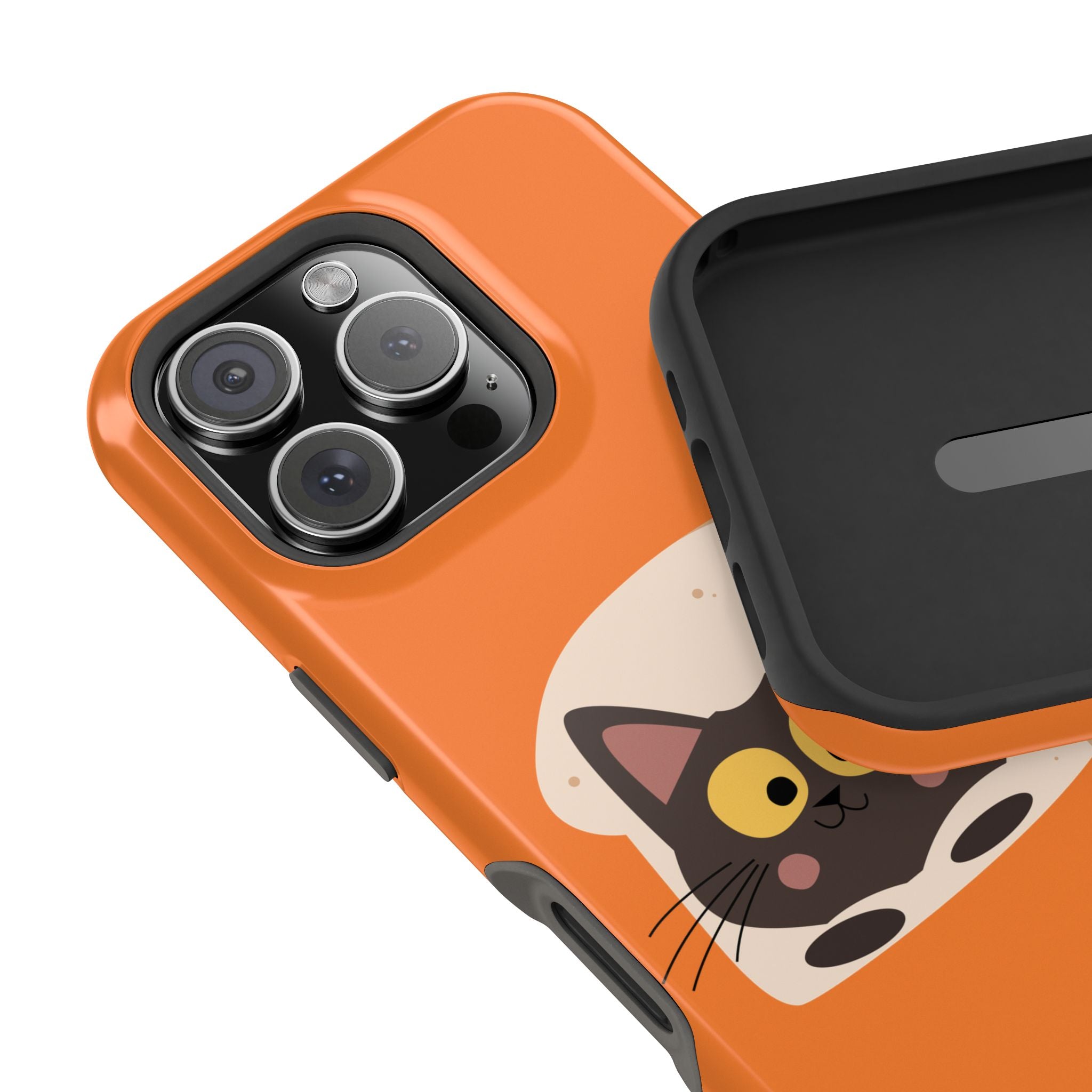 Funny Kitty Impact Resistant Tough Phone Case