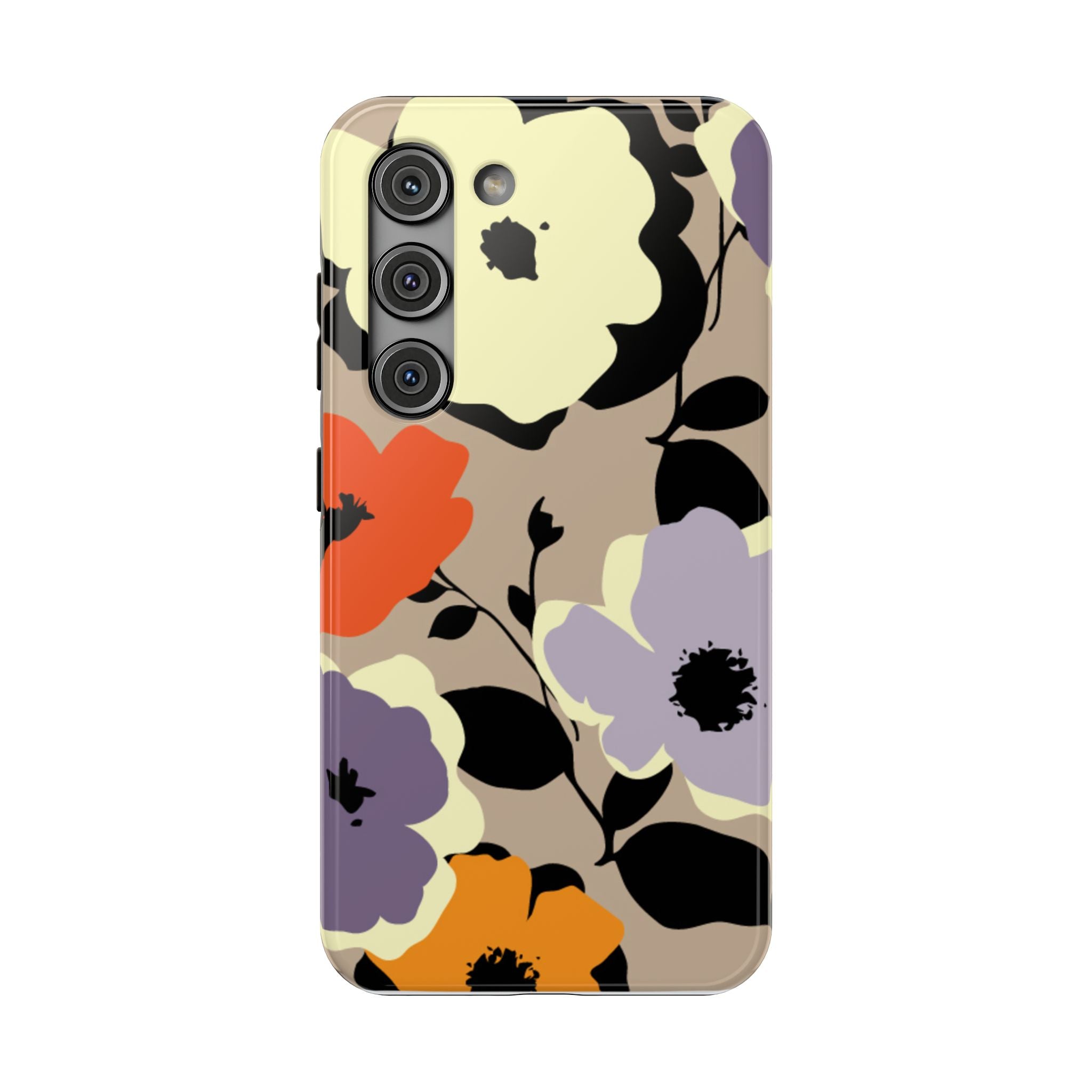 Floral Impact-Resistant Phone Case
