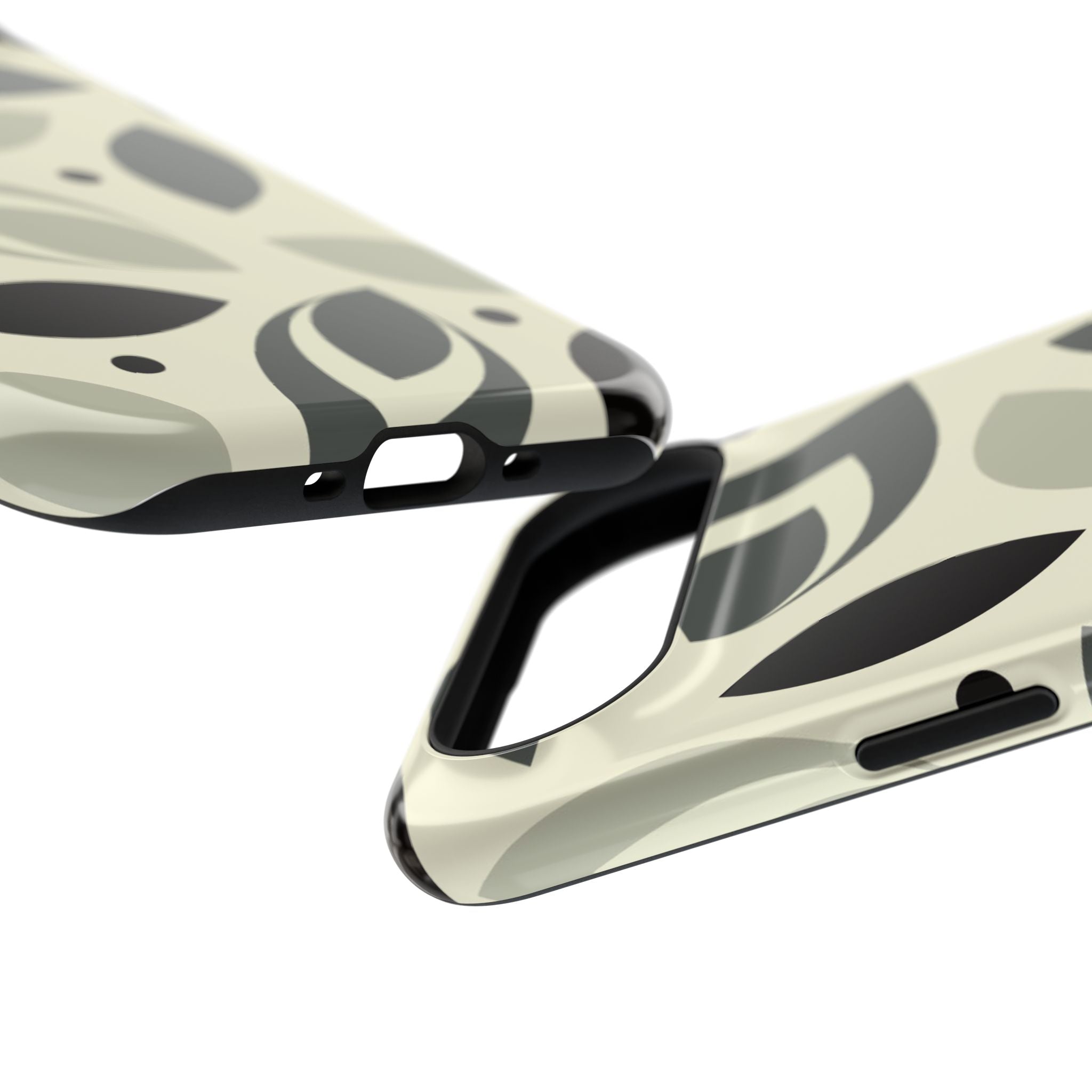 Modern Leaf Impact-Resistant Phone Cases