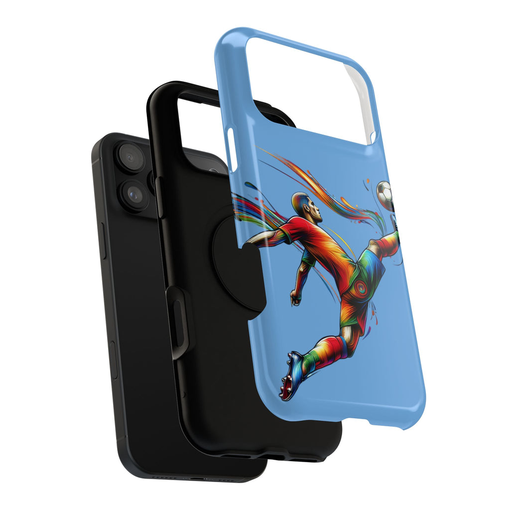 Soccer Art Impact Resistant Phone Case