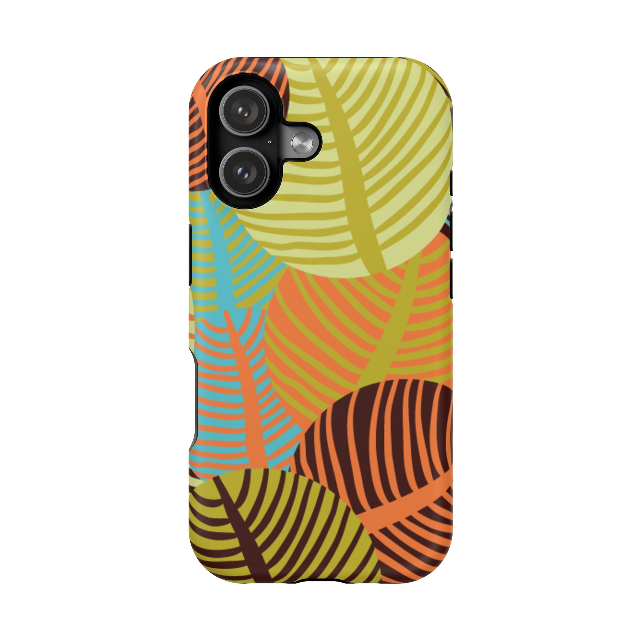 Vibrant Leafy Phone Impact-Resistant Case