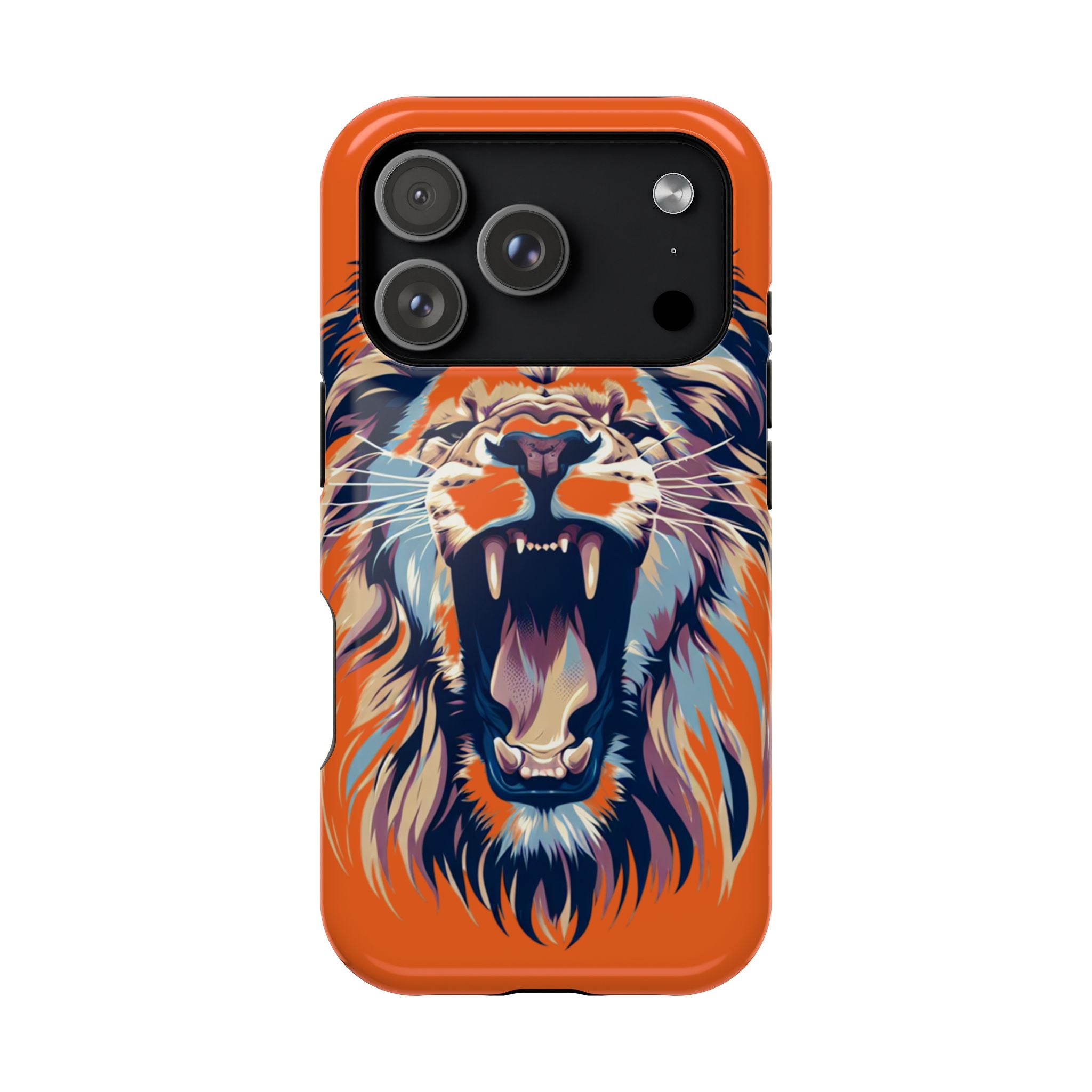 Wild Roar Lion Impact Resistant Phone Case