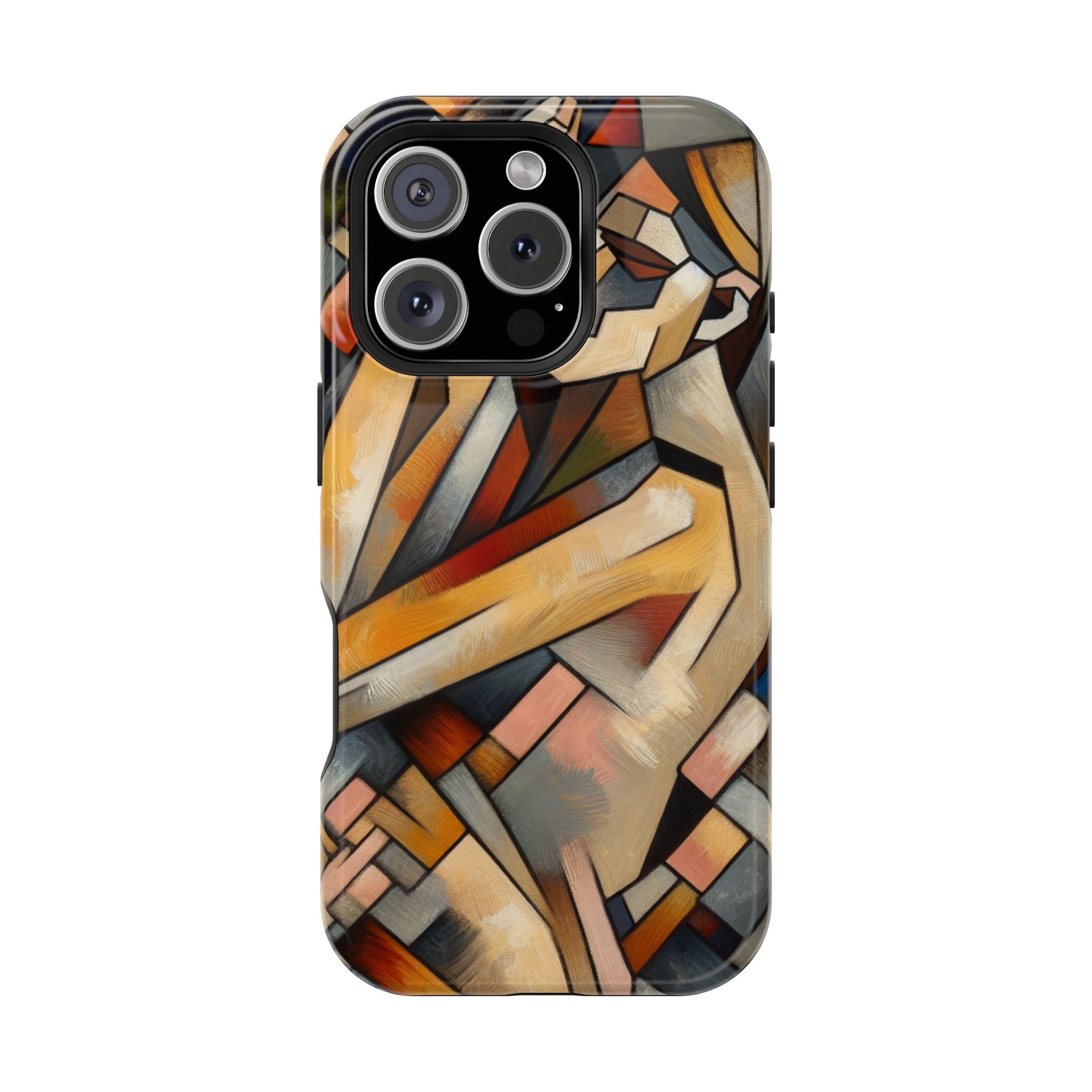Impact Resistant Phone Case - Sleeping  Woman Abstract