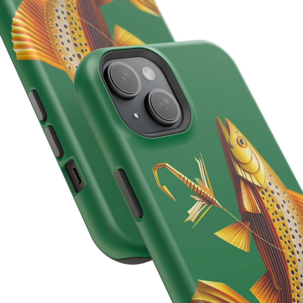 Impact Resistant Phone Case,  Lucky Charm Fish, Outdoor Enthusiast Gift