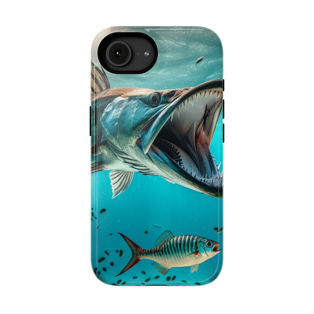 Phone Case — Realistic Barracuda Underwater Impact-Resistant Phone Case