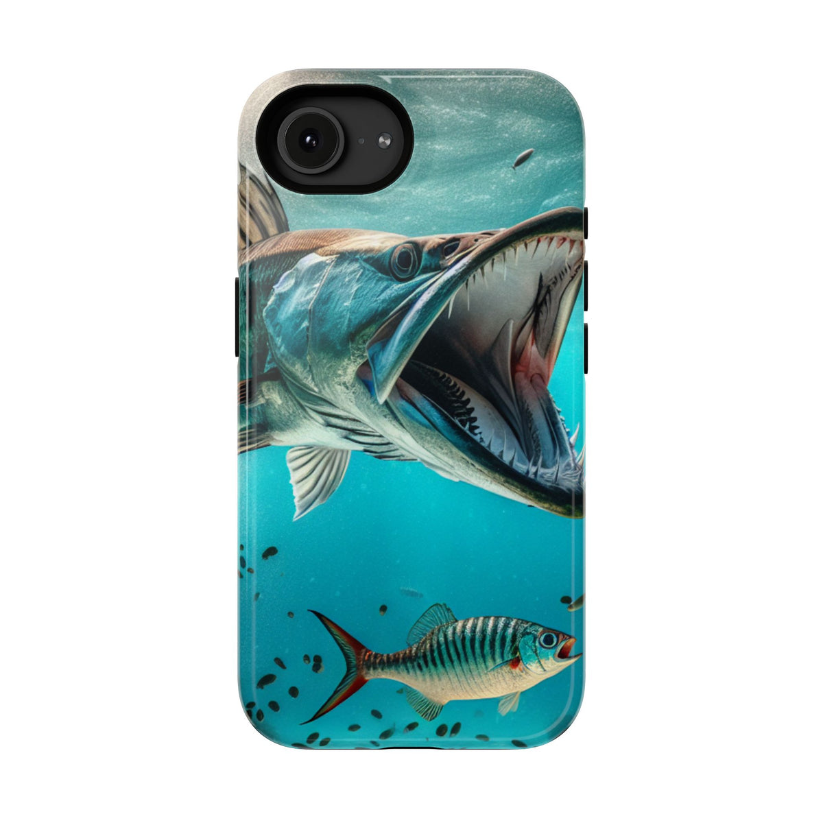 Phone Case — Realistic Barracuda Underwater Impact-Resistant Phone Case