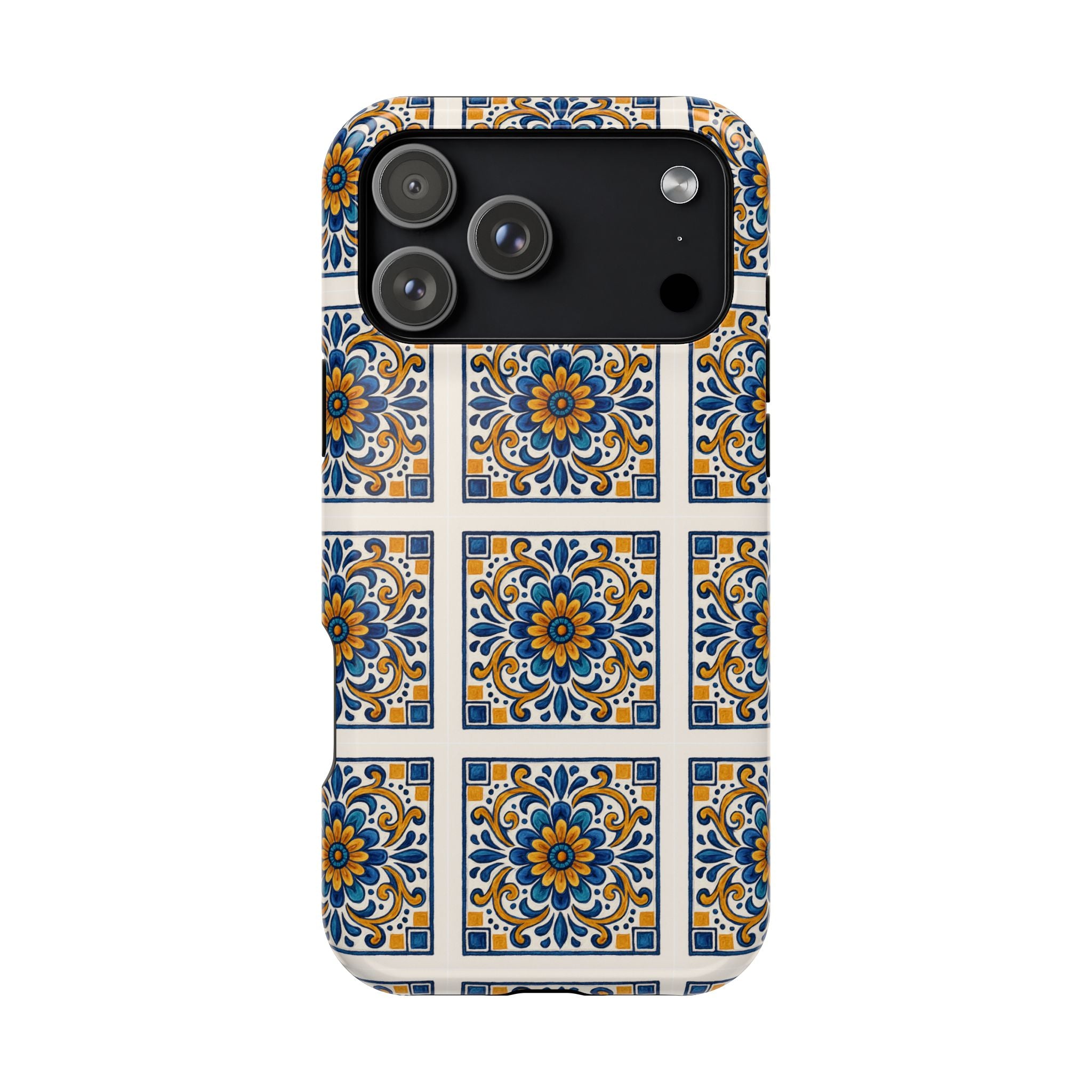 Colorful Floral Phone Case, Durable Impact-Resistant