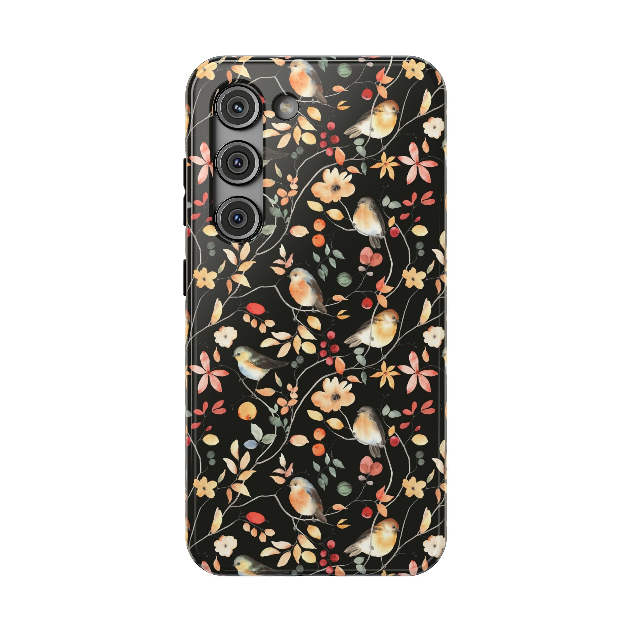 Floral Impact-Resistant Phone Case