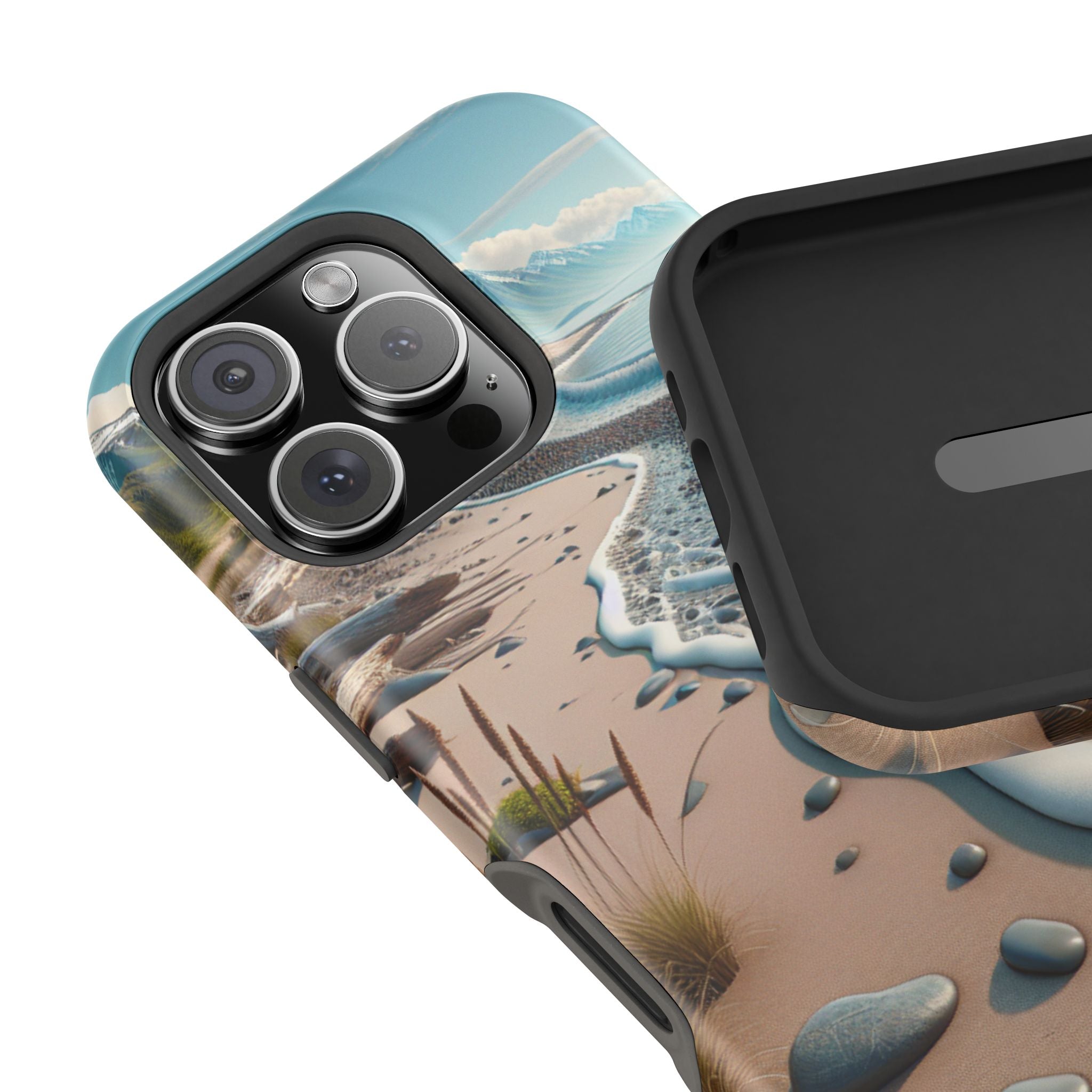 Beach Landscape Impact Resistant Phone Case