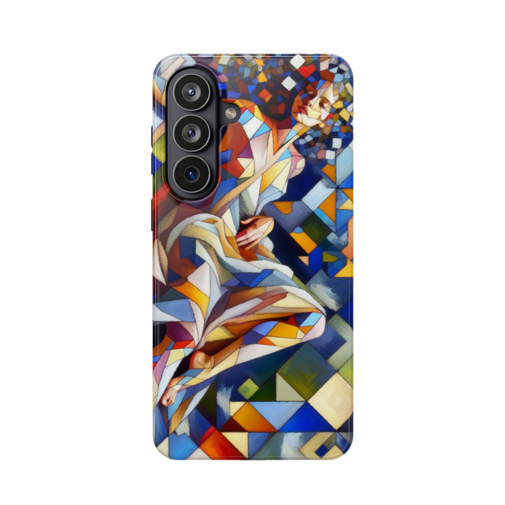 Impact Resistant Phone Case - Beautiful Woman Abstract Design