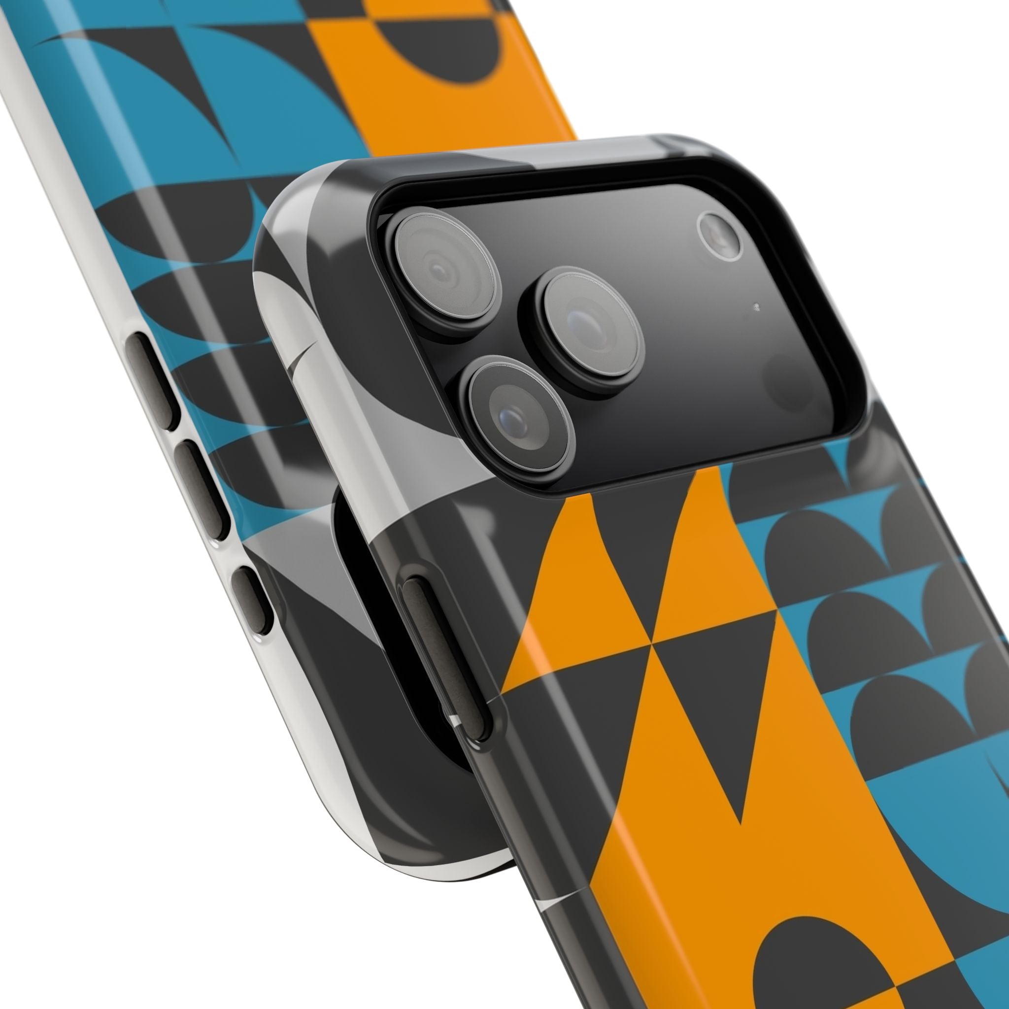 Geometric Impact-Resistant Phone Case
