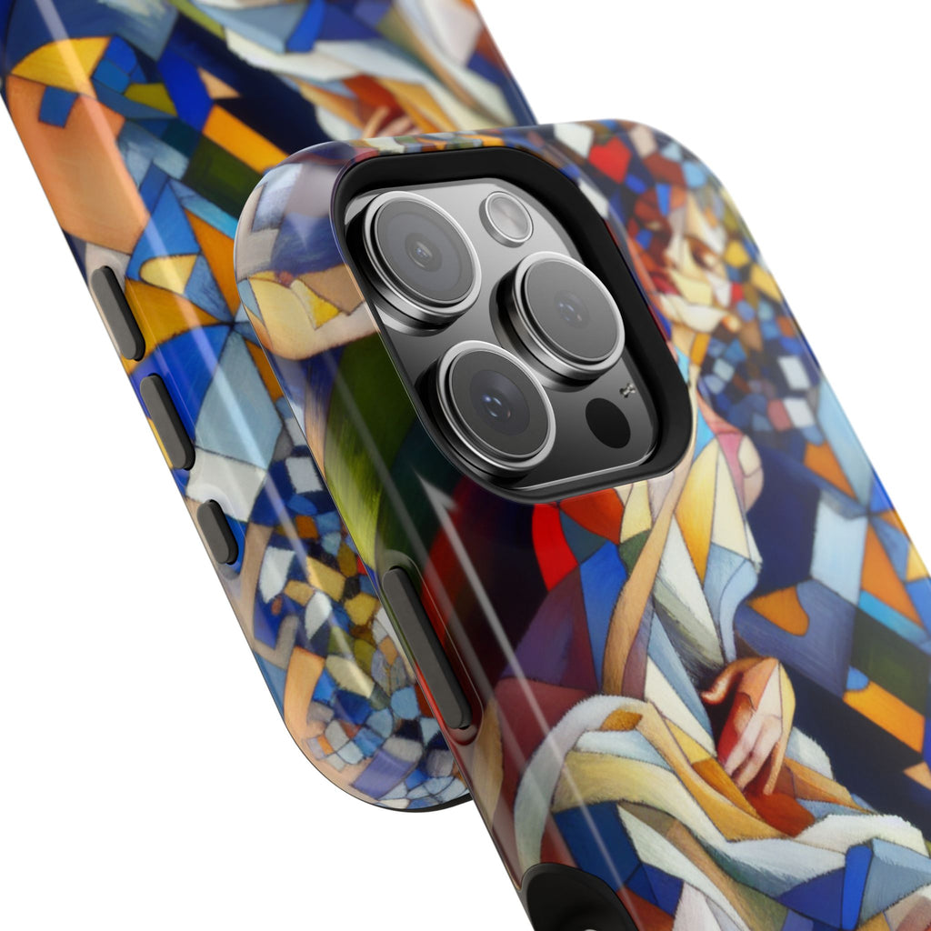 Impact Resistant Phone Case - Beautiful Woman Abstract Design