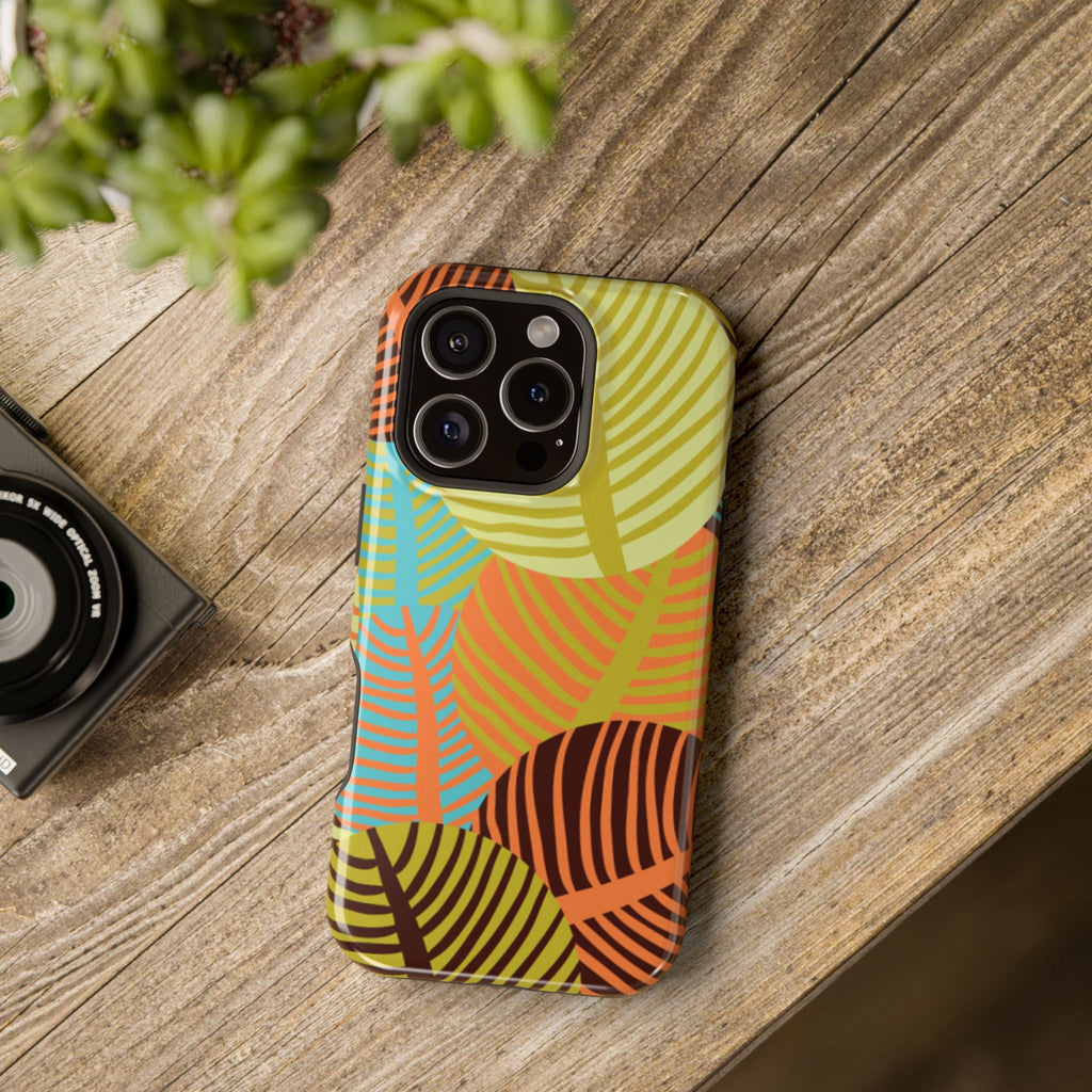 Vibrant Leafy Phone Impact-Resistant Case