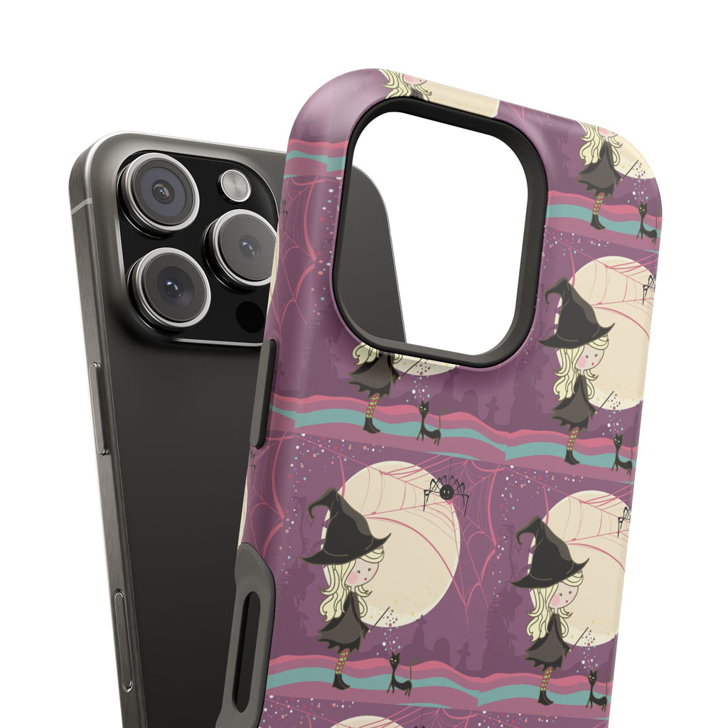 Whimsical Witch Phone Case - Durable