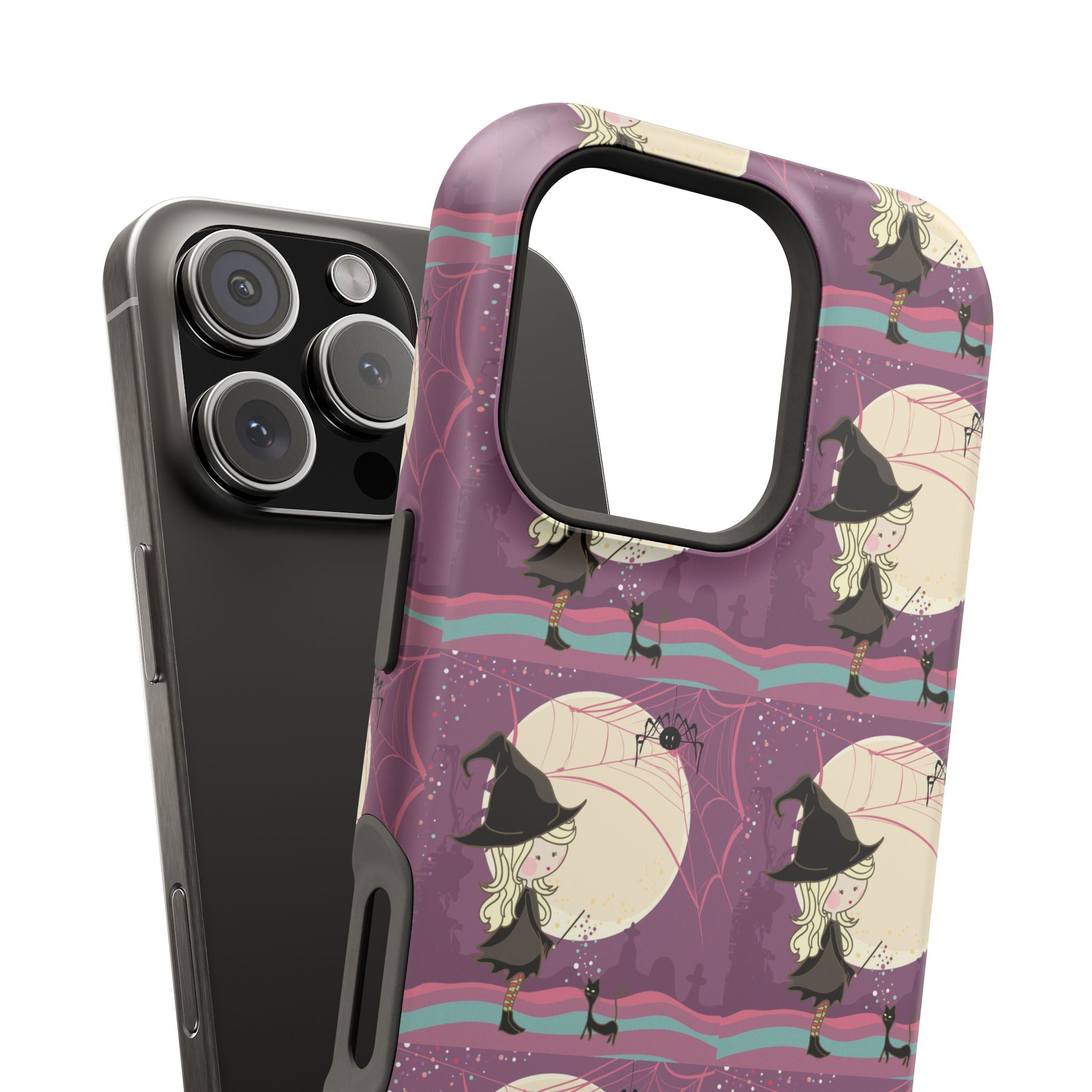 Whimsical Witch Phone Case - Durable