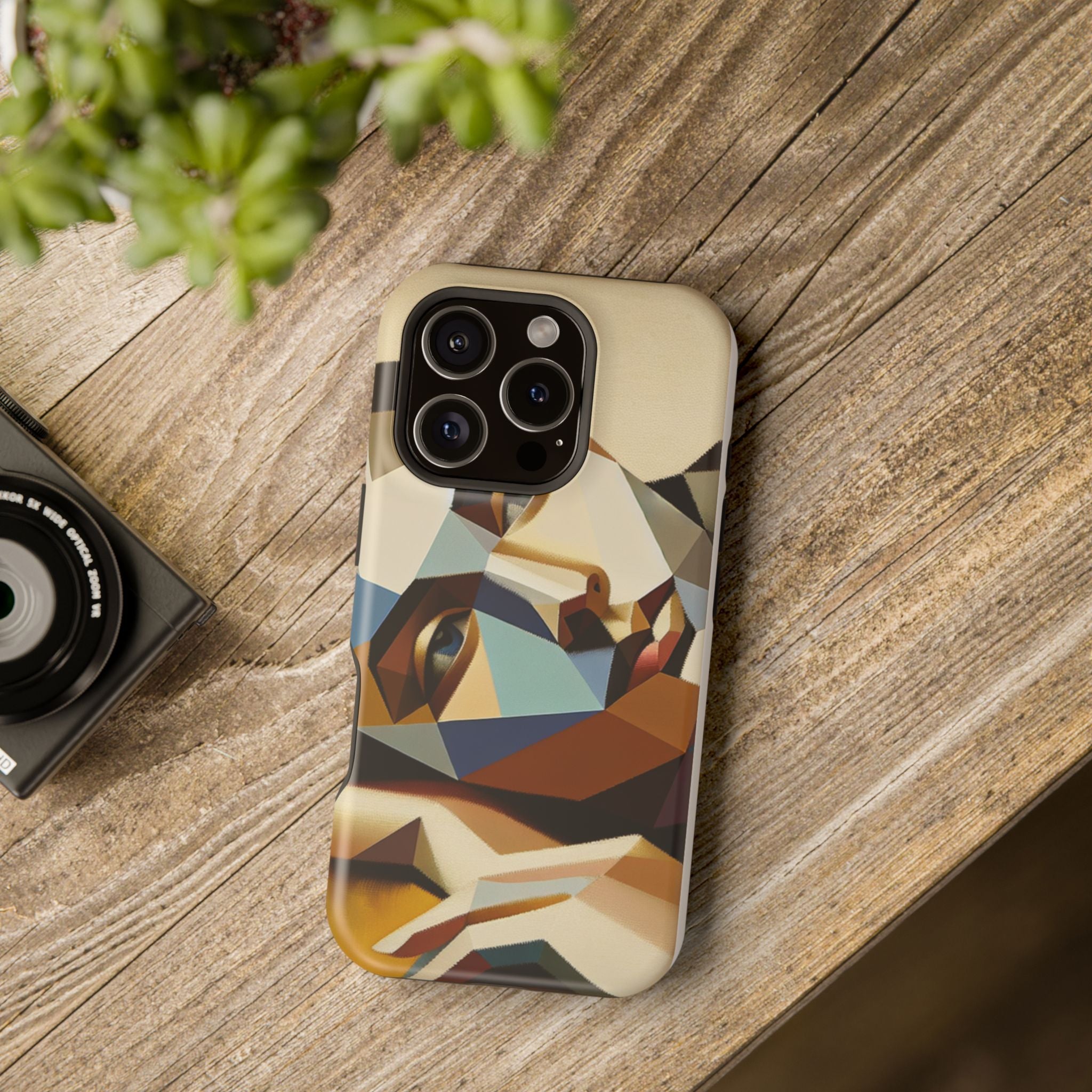 Impact Resistant Phone Case - Thinking Woman Takes a Moment Design