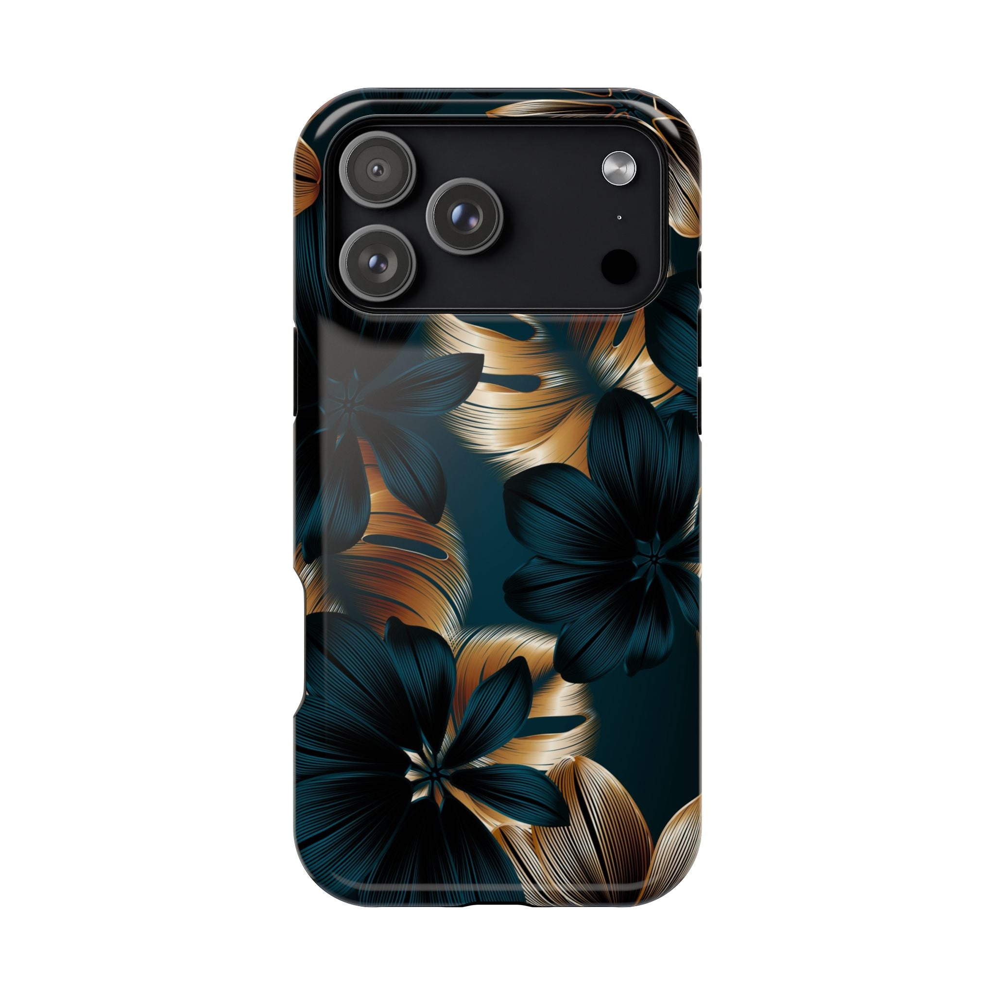 Floral Impact-Resistant Phone Case