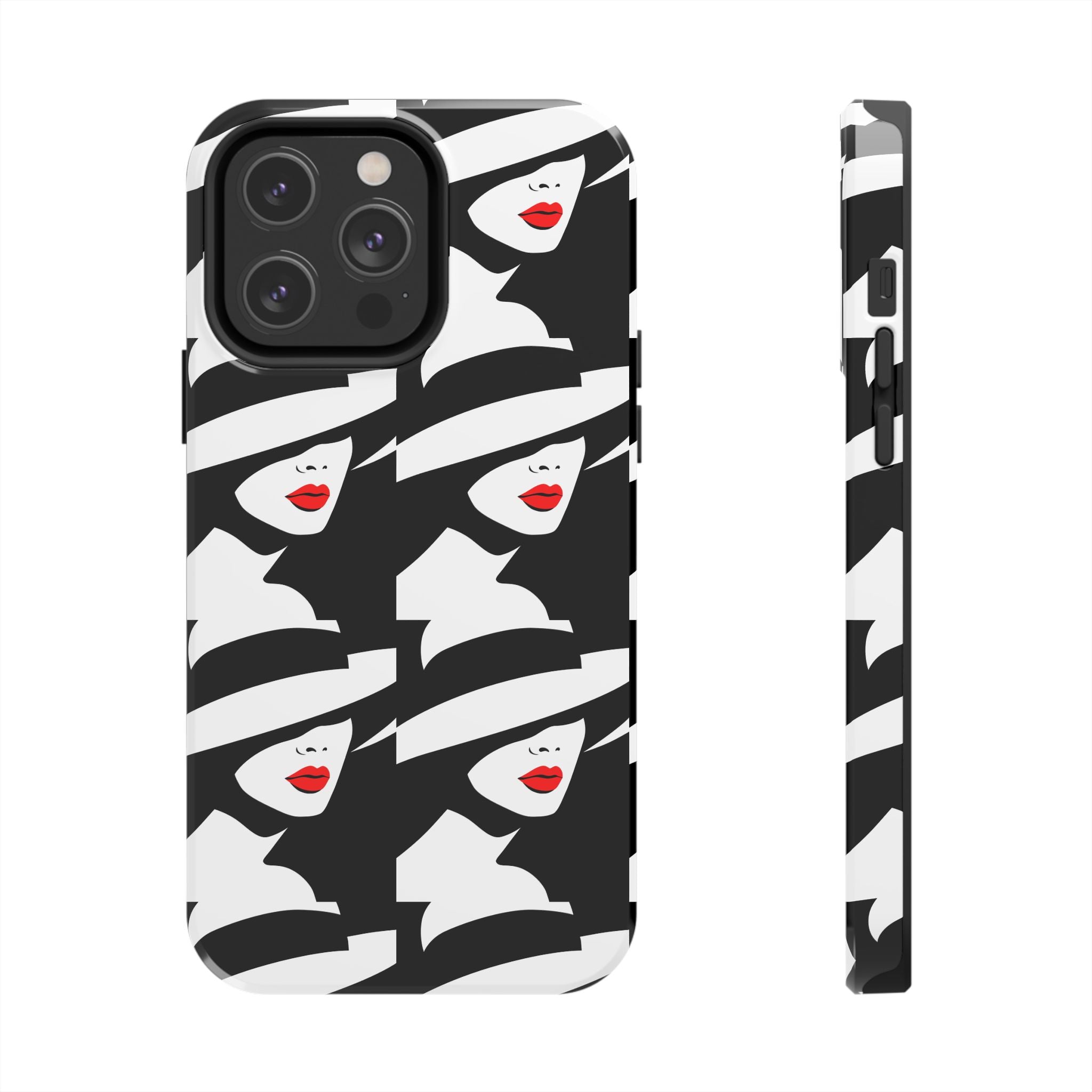 Retro Chic Tough Phone Case