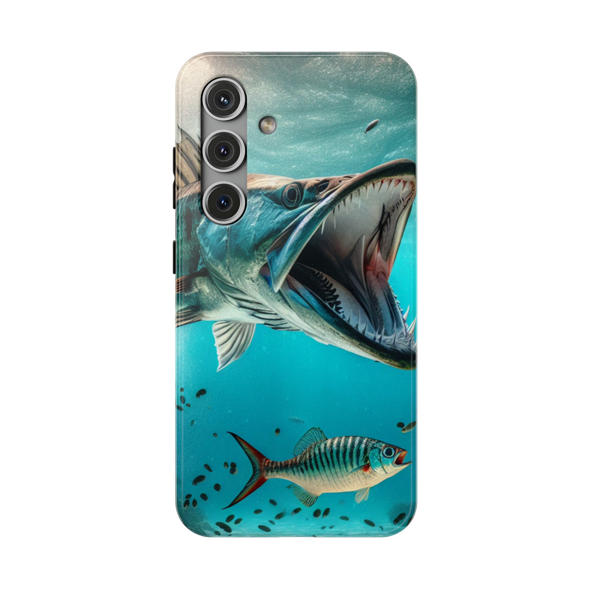 Phone Case — Realistic Barracuda Underwater Impact-Resistant Phone Case