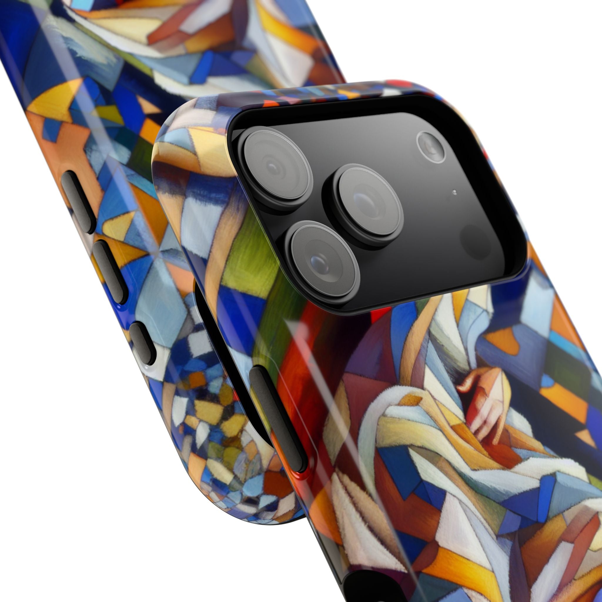 Impact Resistant Phone Case - Beautiful Woman Abstract Design