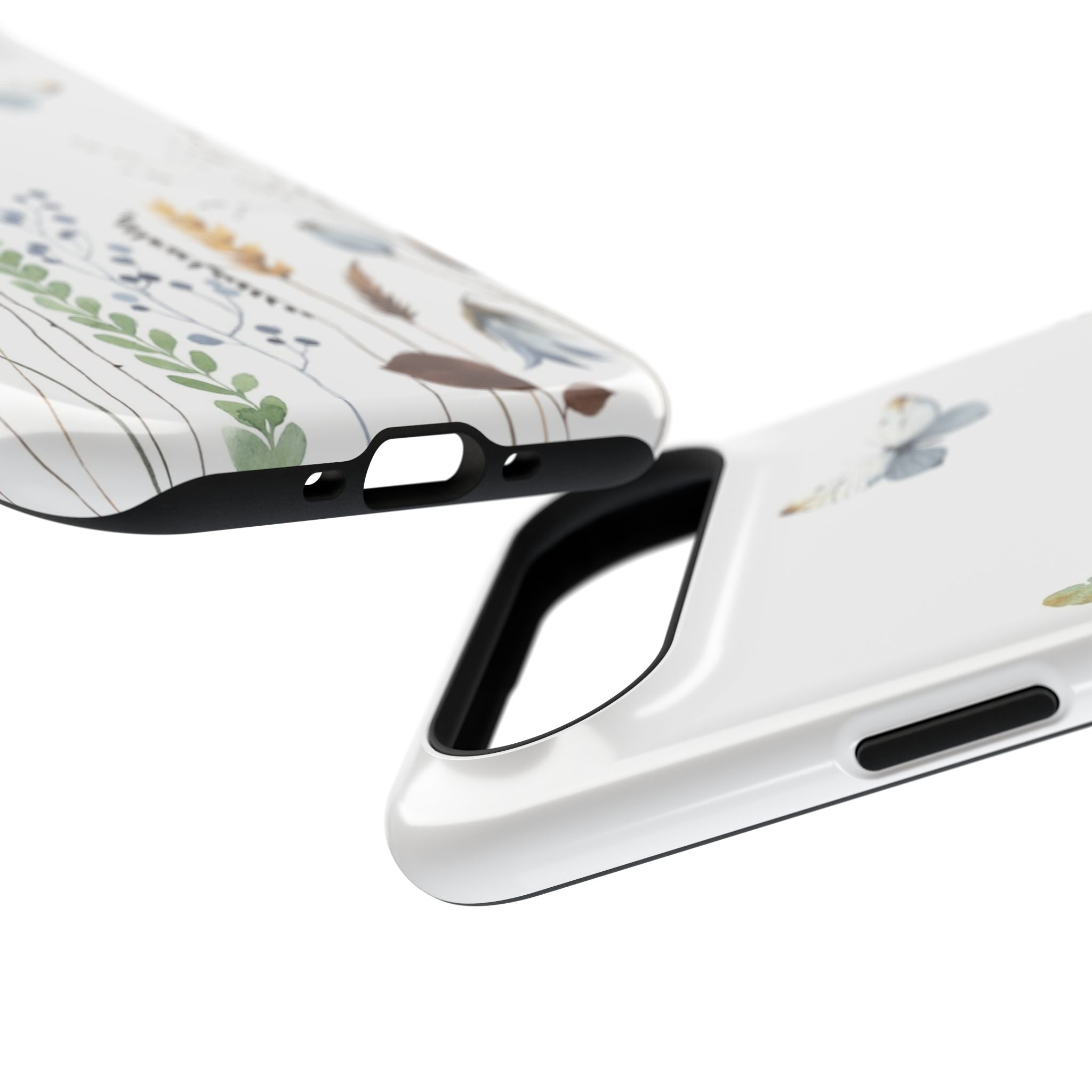 Floral Impact-Resistant Phone Case