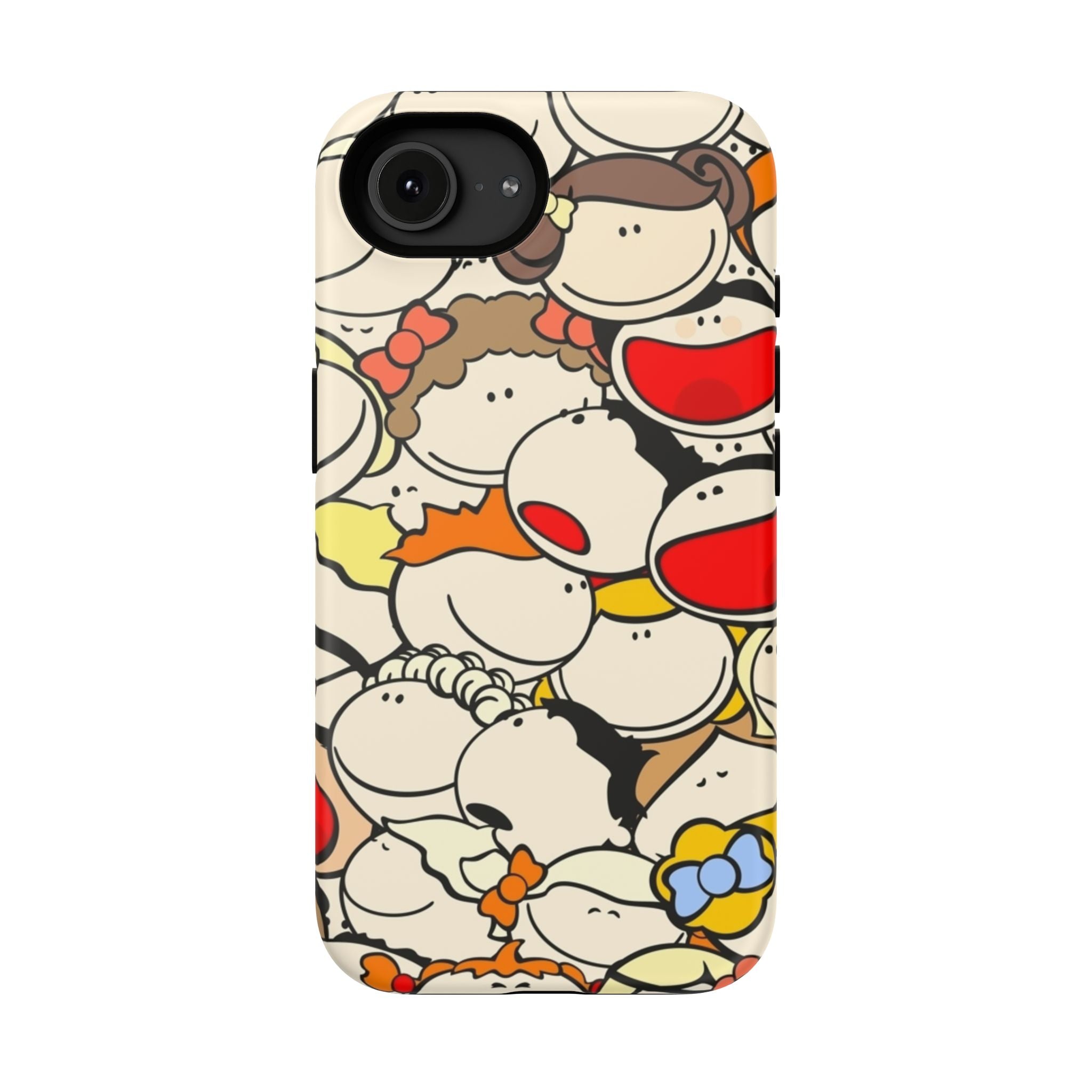 Cartoon Faces Impact-Resistant Phone Case