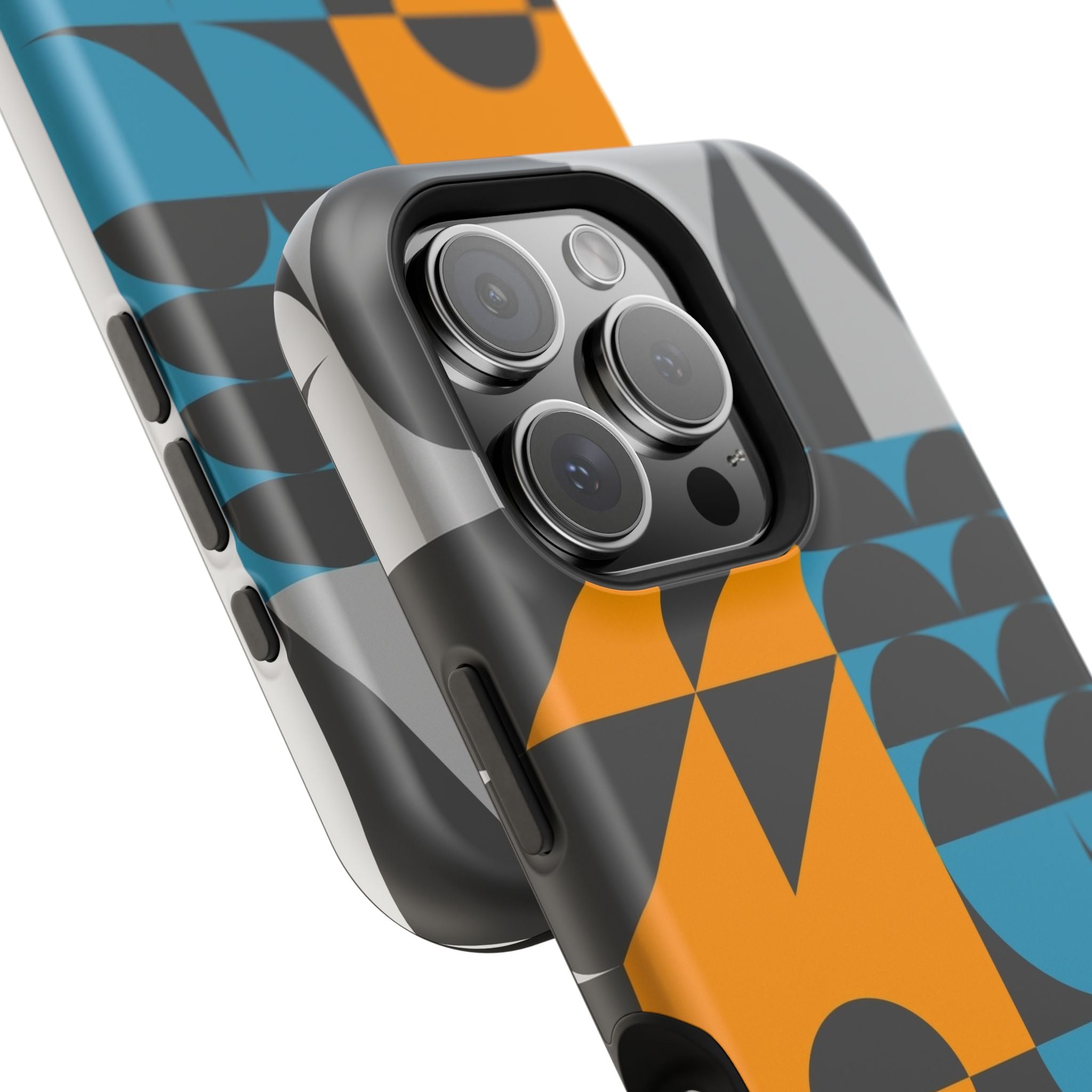 Geometric Impact-Resistant Phone Case
