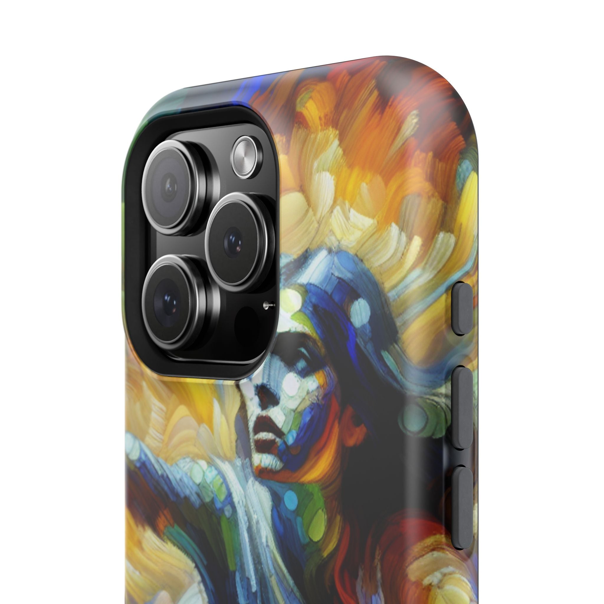 Abstract Woman Impact Resistant Phone Tough Case