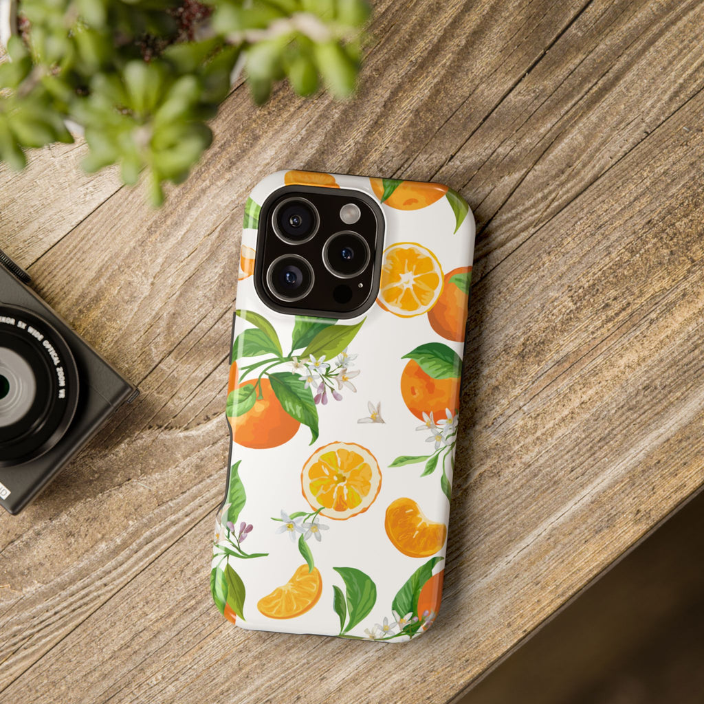 Citrus Blossom Phone Case Durable
