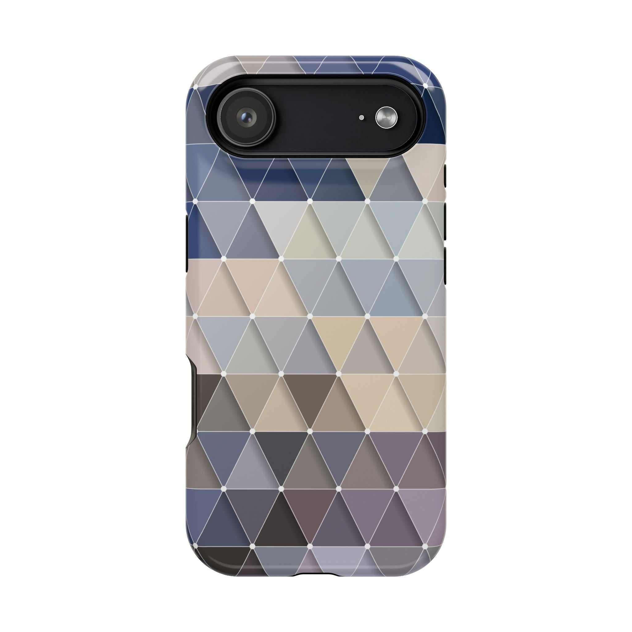 Geometric Phone Case - Stylish Impact-Resistant