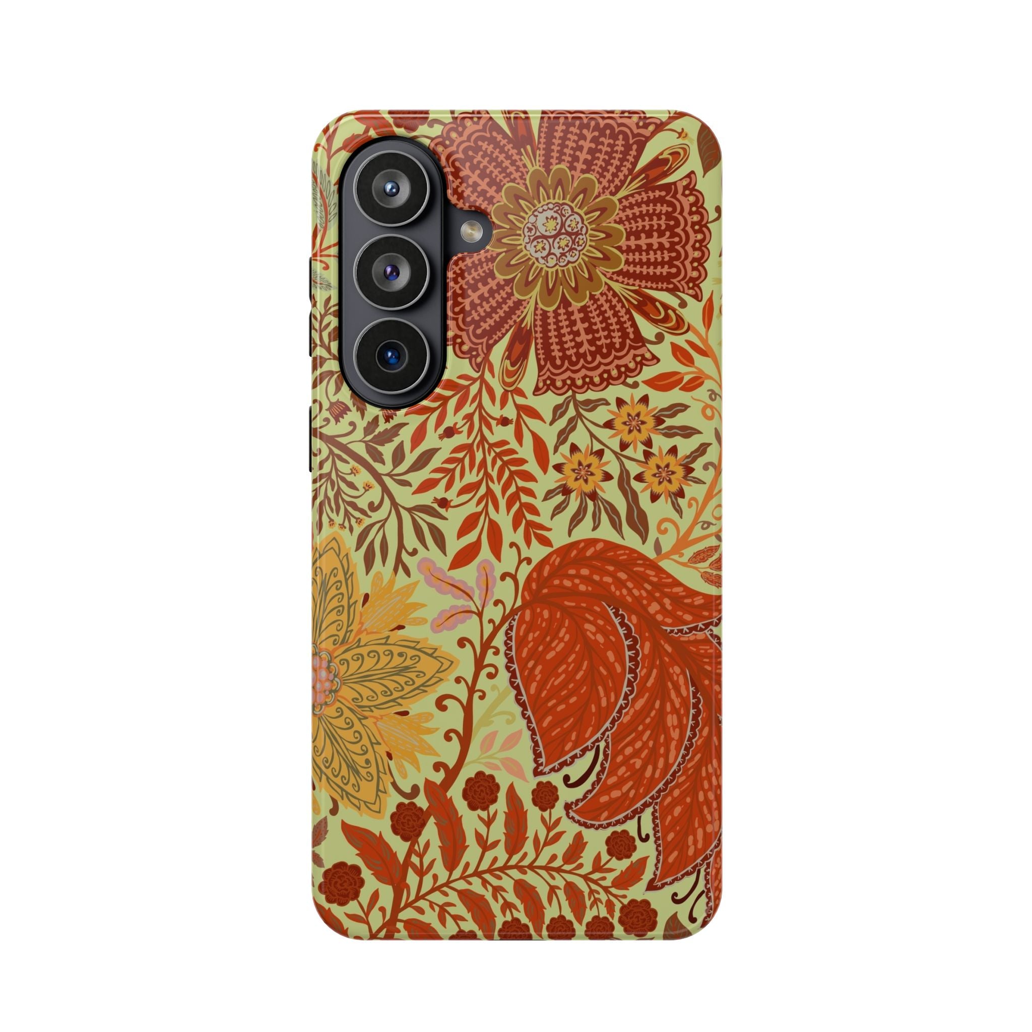 Floral Paisley Magnetic Impact-Resistant Phone Case